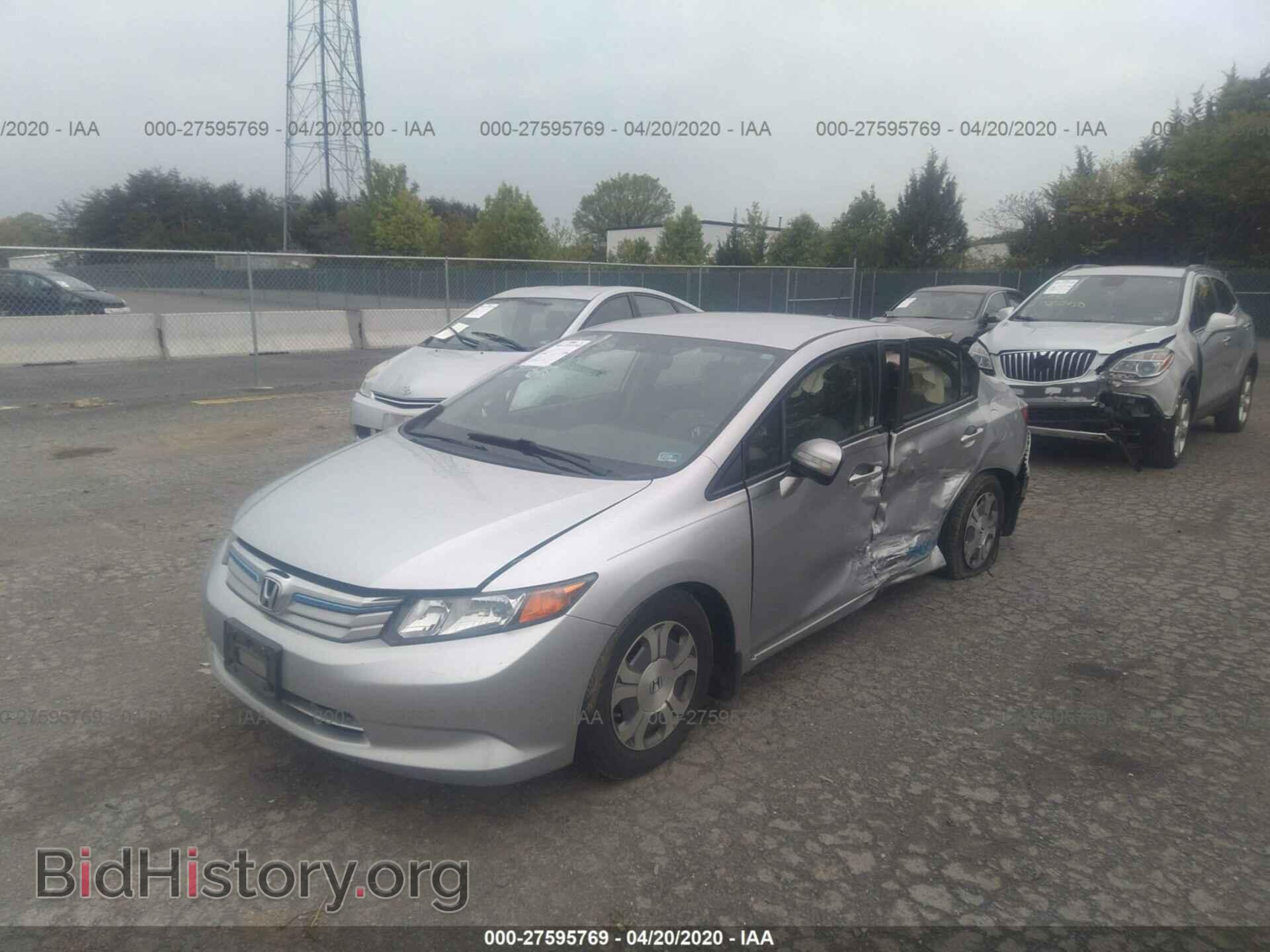 2012 HONDA CIVIC - VIN: JHMFB4F20CS008921 - Фото 6