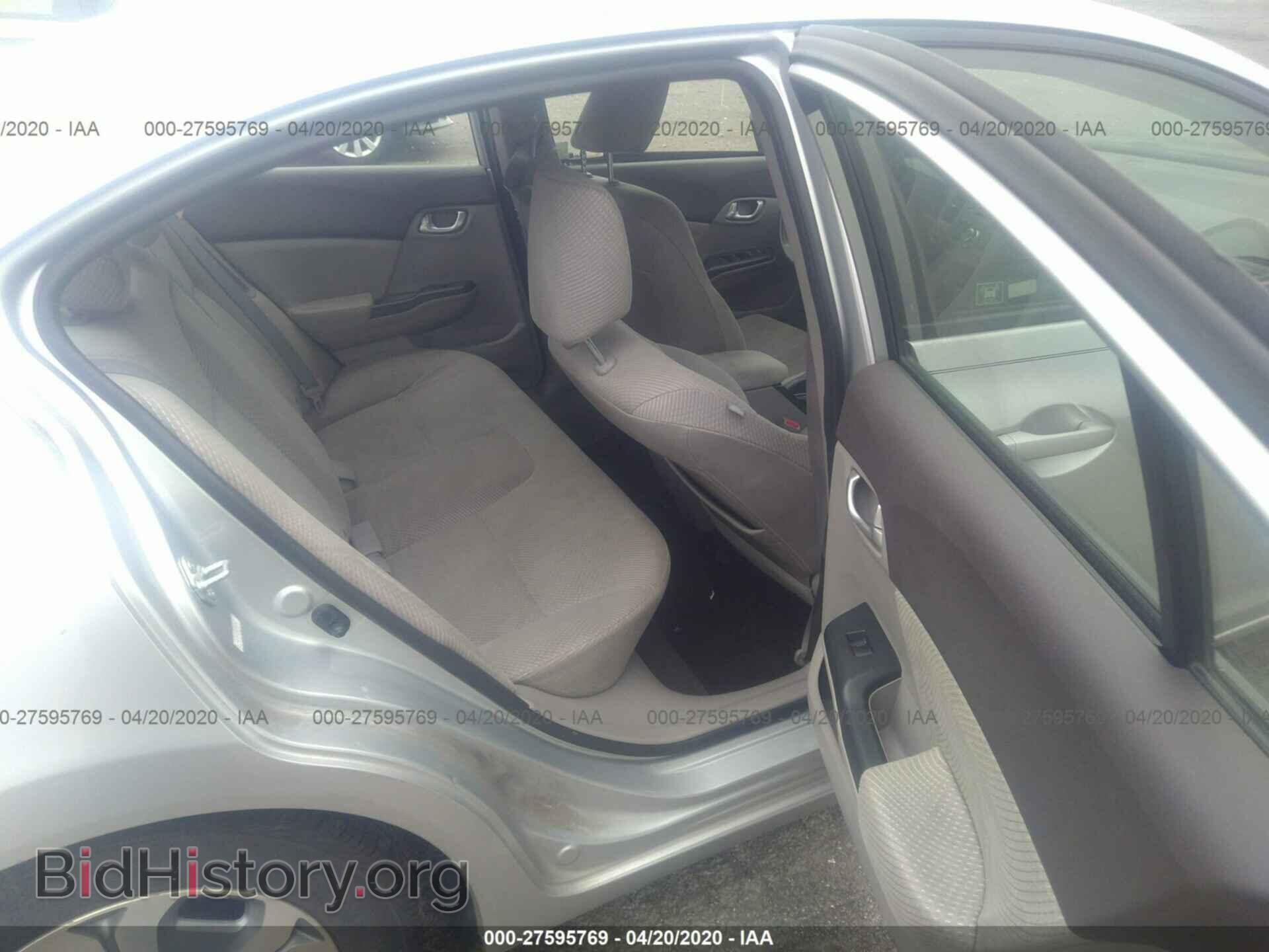 2012 HONDA CIVIC - VIN: JHMFB4F20CS008921 - Фото 8