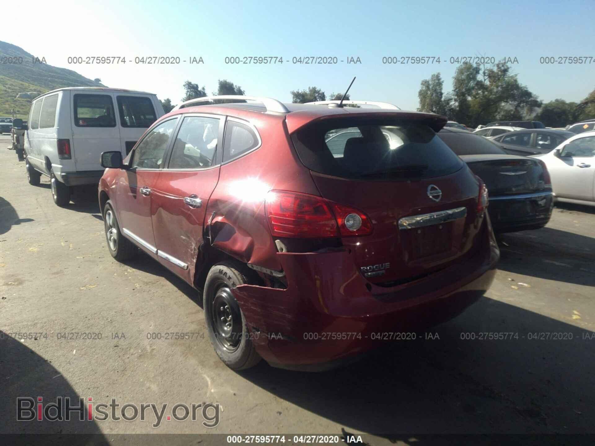 2014 NISSAN ROGUE SELECT - VIN: JN8AS5MT7EW614486 - Фото 3