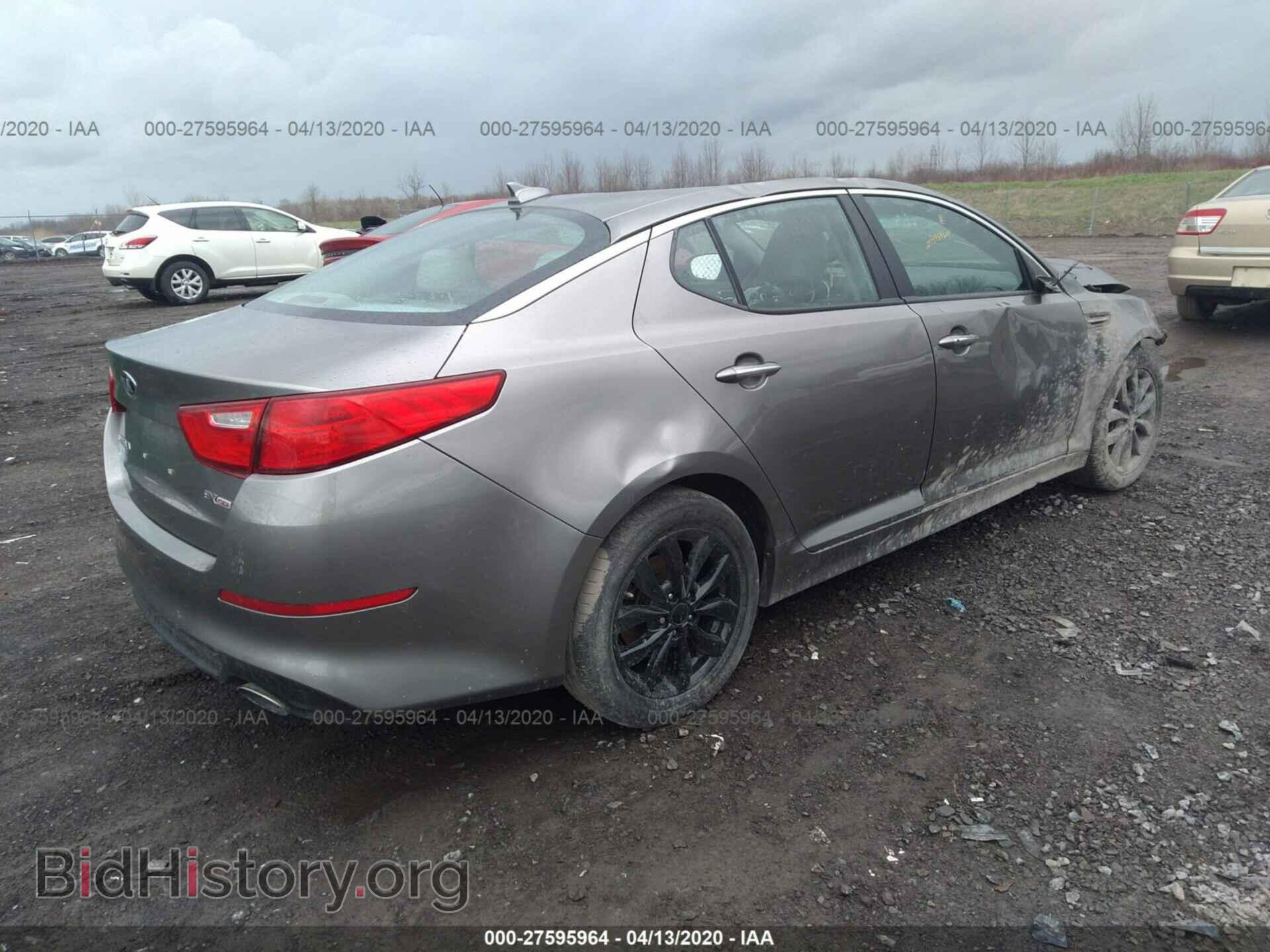 2014 KIA OPTIMA - VIN: 5XXGN4A73EG260417 - Фото 4