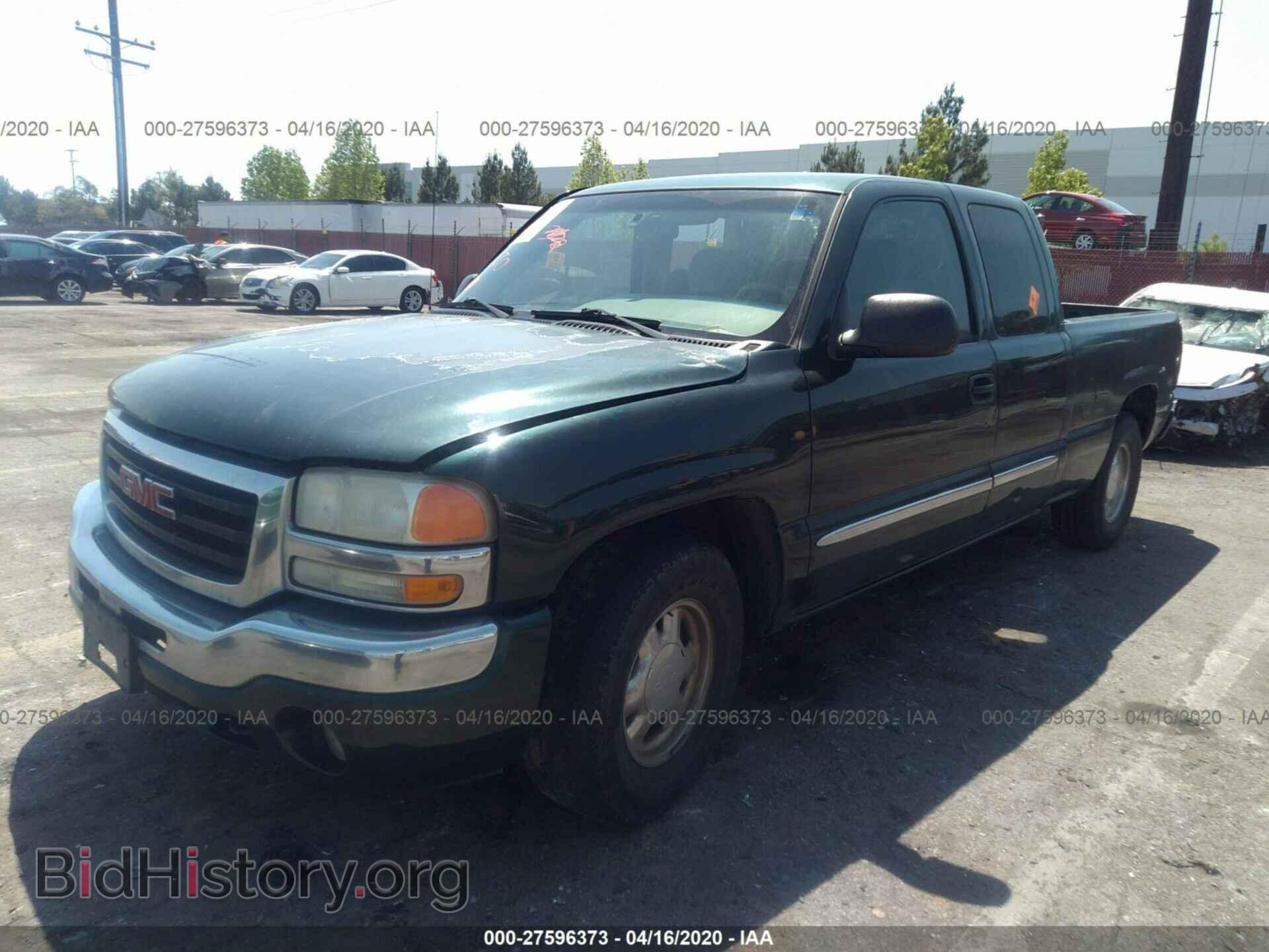 2003 GMC NEW SIERRA - VIN: 2GTEC19VX31396769 - Фото 2