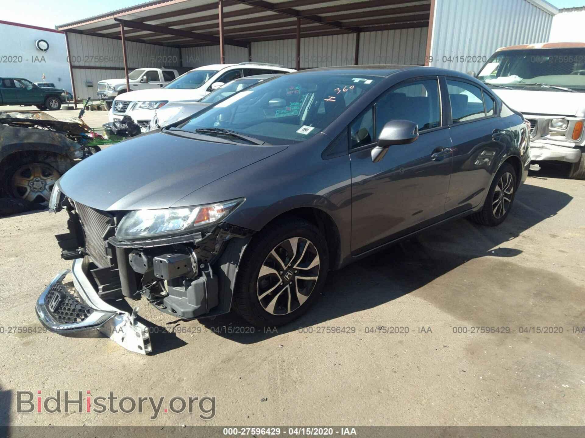 2013 HONDA CIVIC - VIN: 19XFB2F82DE250625 - Фото 2