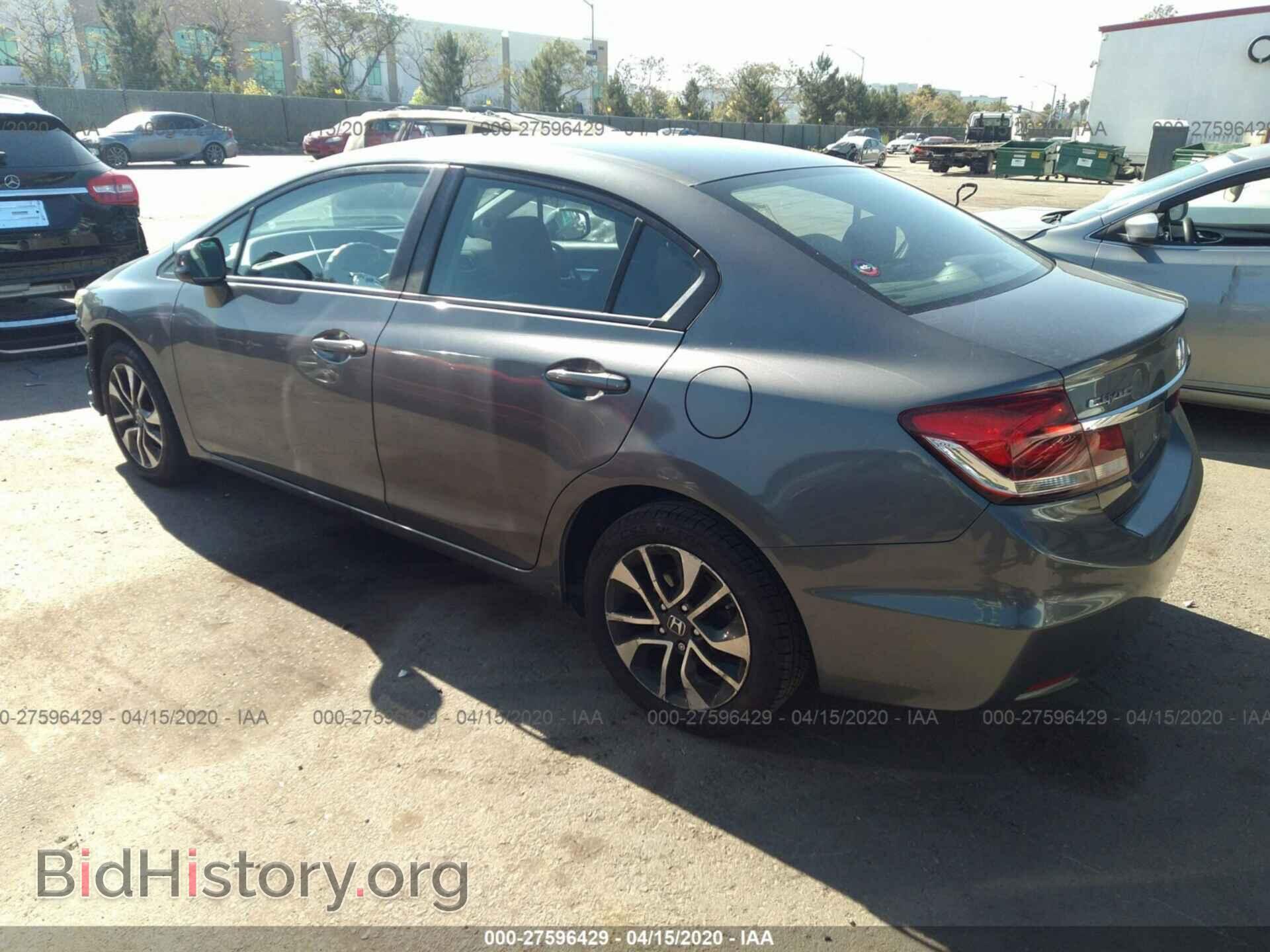 2013 HONDA CIVIC - VIN: 19XFB2F82DE250625 - Фото 3