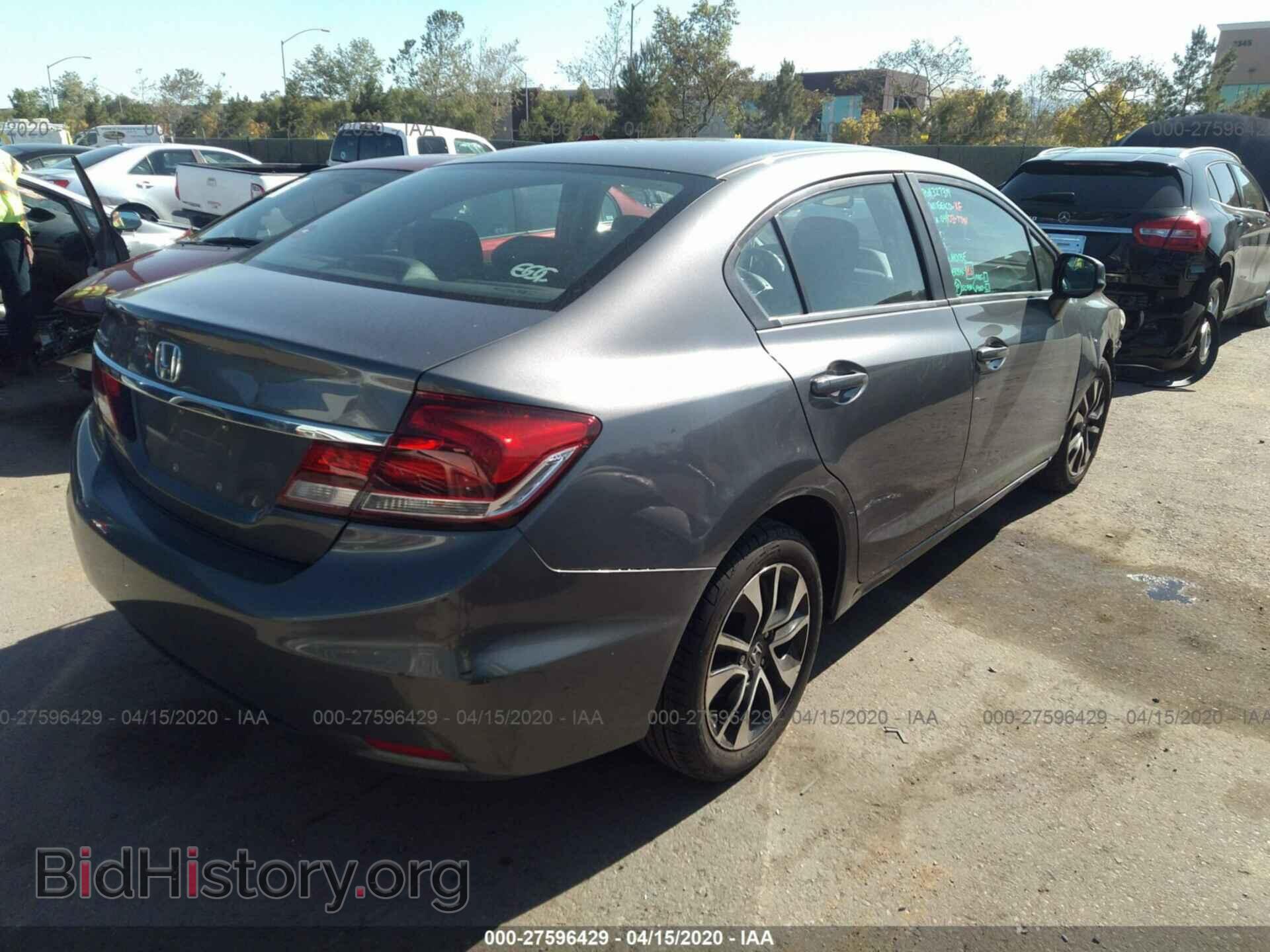 2013 HONDA CIVIC - VIN: 19XFB2F82DE250625 - Фото 4