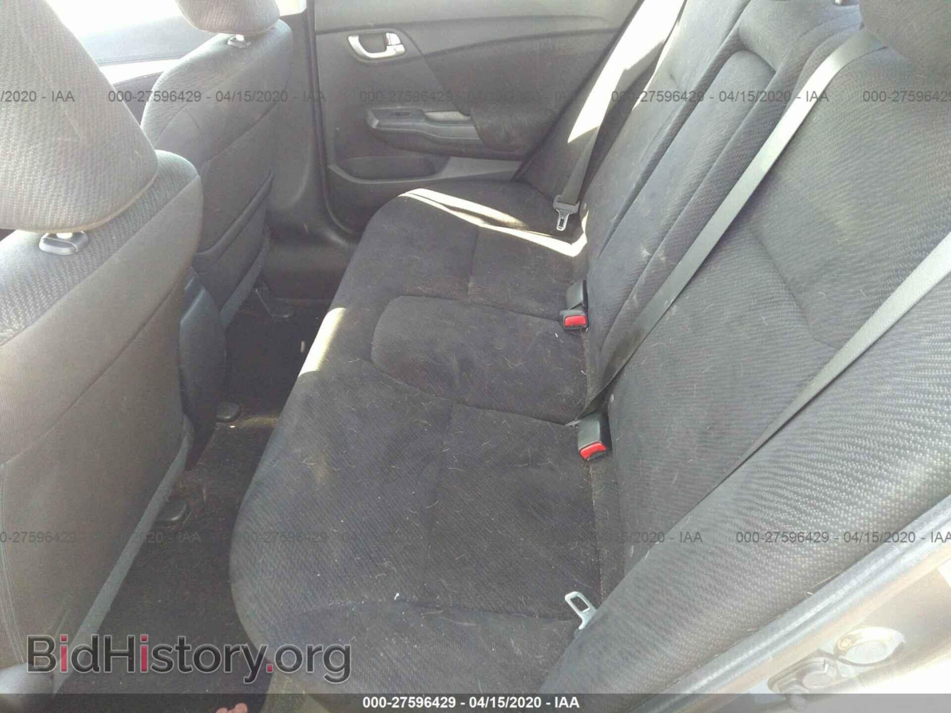 2013 HONDA CIVIC - VIN: 19XFB2F82DE250625 - Фото 8