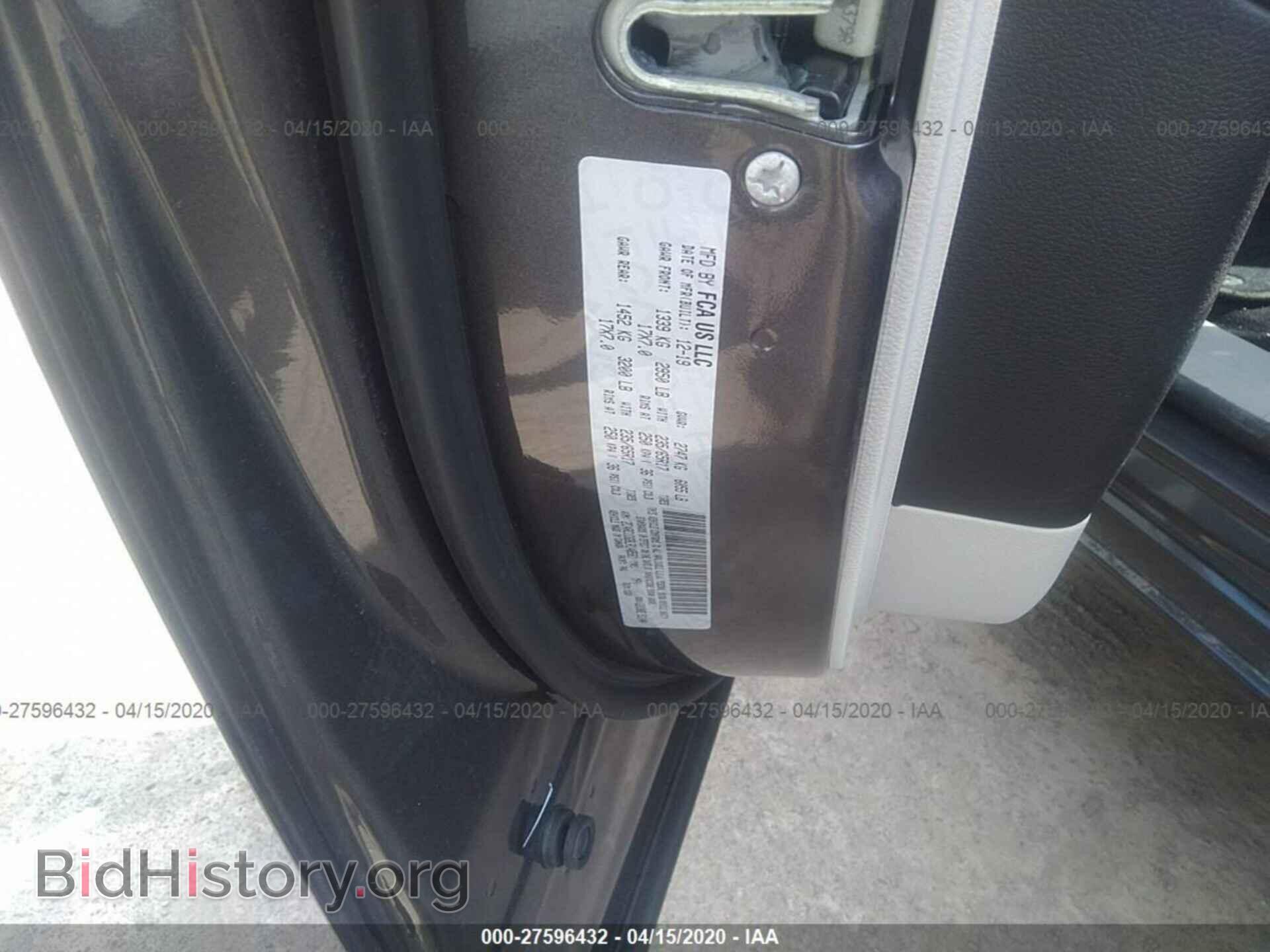 2020 CHRYSLER VOYAGER - VIN: 2C4RC1DG8LR148581 - Фото 9