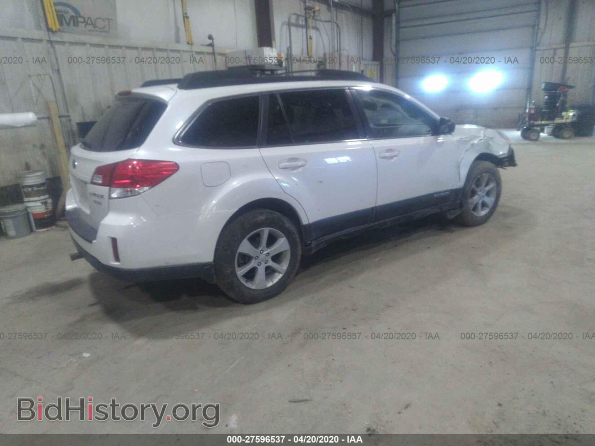 2013 SUBARU OUTBACK - VIN: 4S4BRBCC8D3262185 - Фото 4