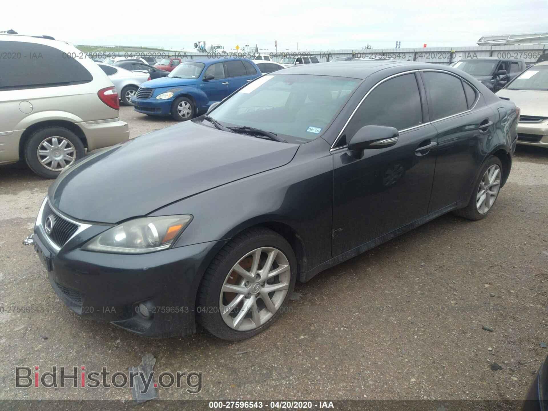 2011 LEXUS IS - VIN: JTHCF5C27B5045009 - Фото 2