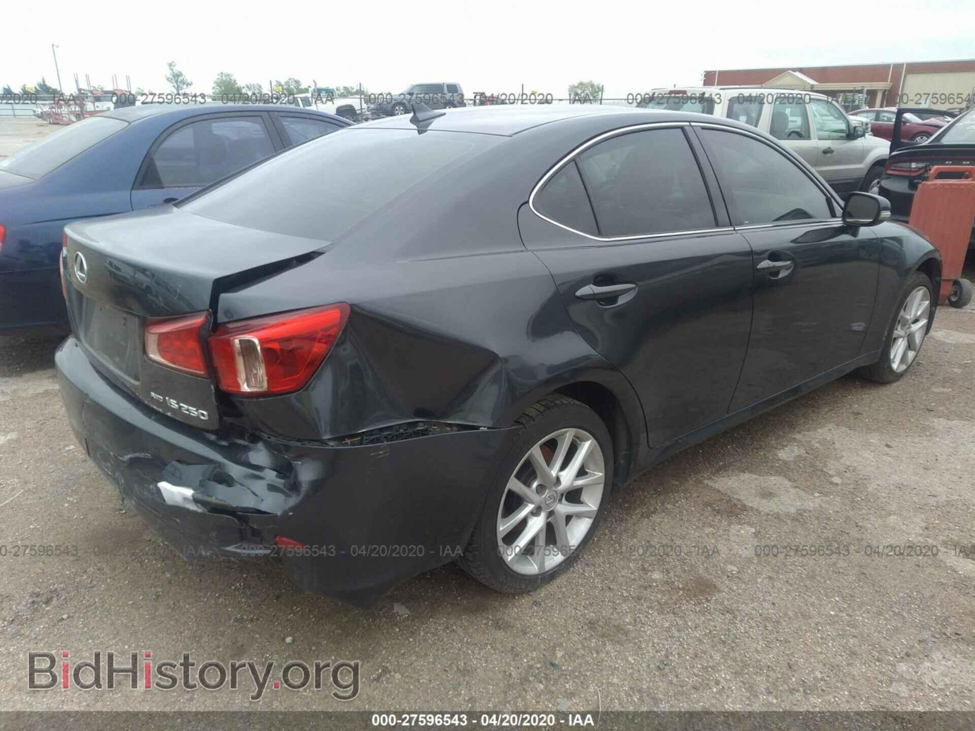 2011 LEXUS IS - VIN: JTHCF5C27B5045009 - Фото 4