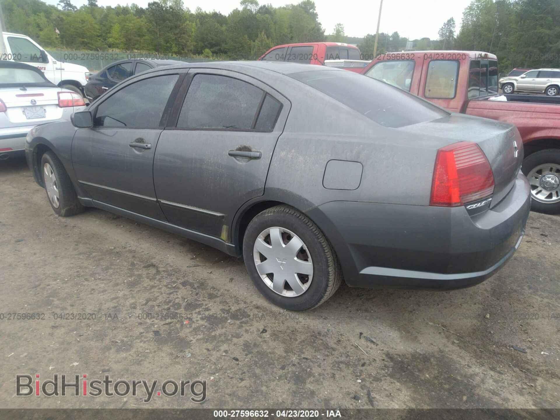 2004 MITSUBISHI GALANT - VIN: 4A3AB36F84E111056 - Фото 3
