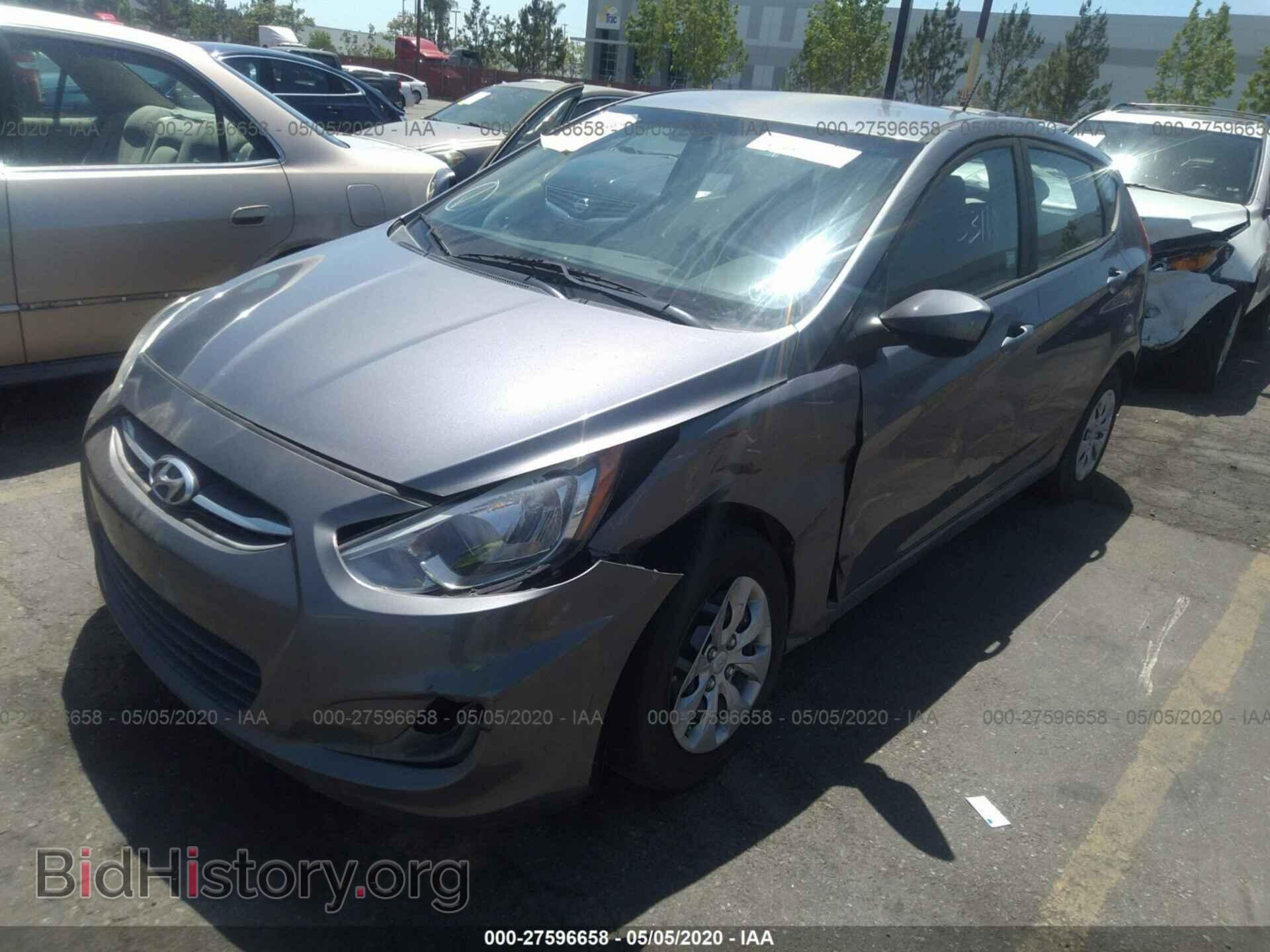 2017 HYUNDAI ACCENT - VIN: KMHCT5AE6HU301755 - Фото 2
