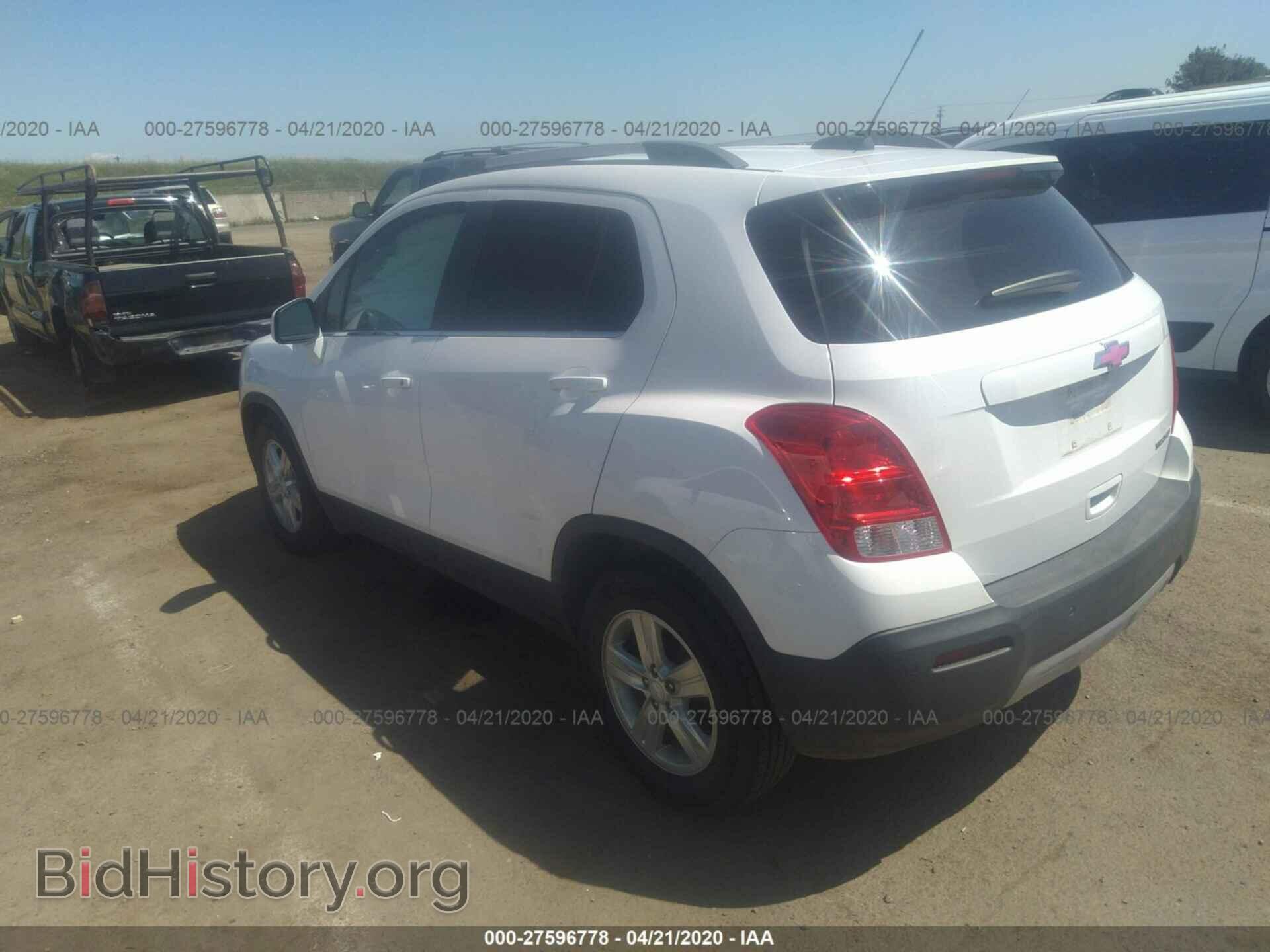 2015 CHEVROLET TRAX - VIN: 3GNCJLSB6FL213922 - Photo 3