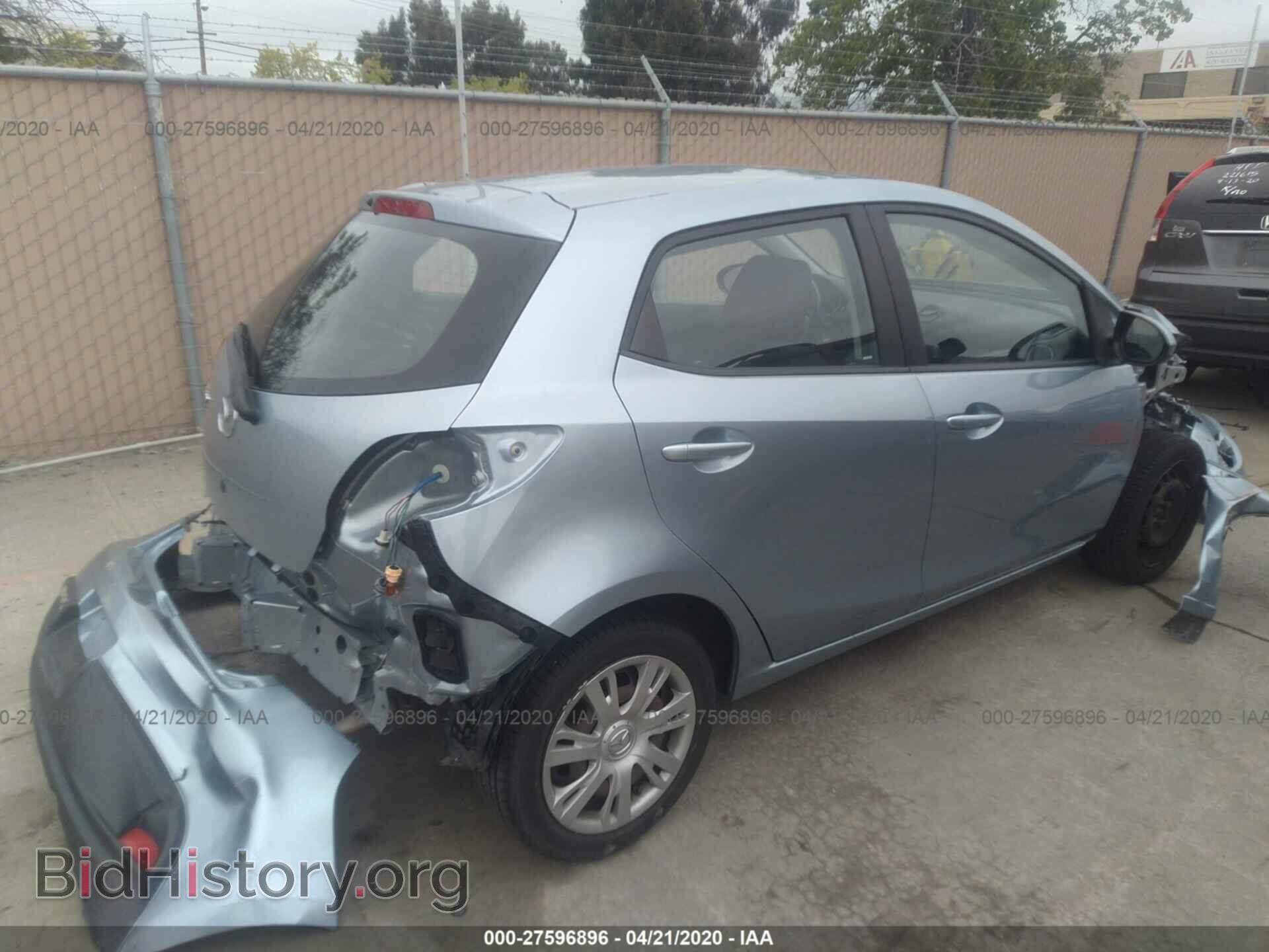 2013 MAZDA MAZDA2 - VIN: JM1DE1KZ3D0165731 - Photo 4