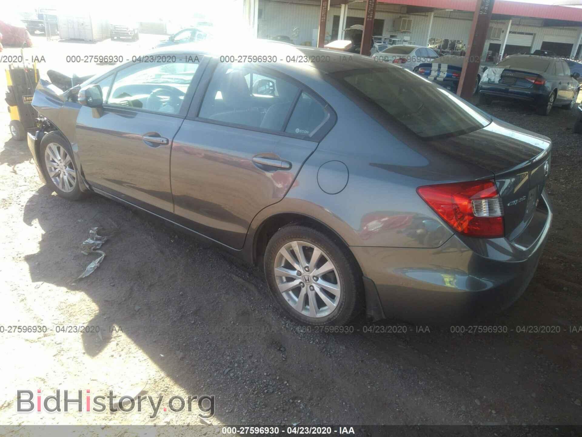 2012 HONDA CIVIC - VIN: 19XFB2F99CE314828 - Фото 3