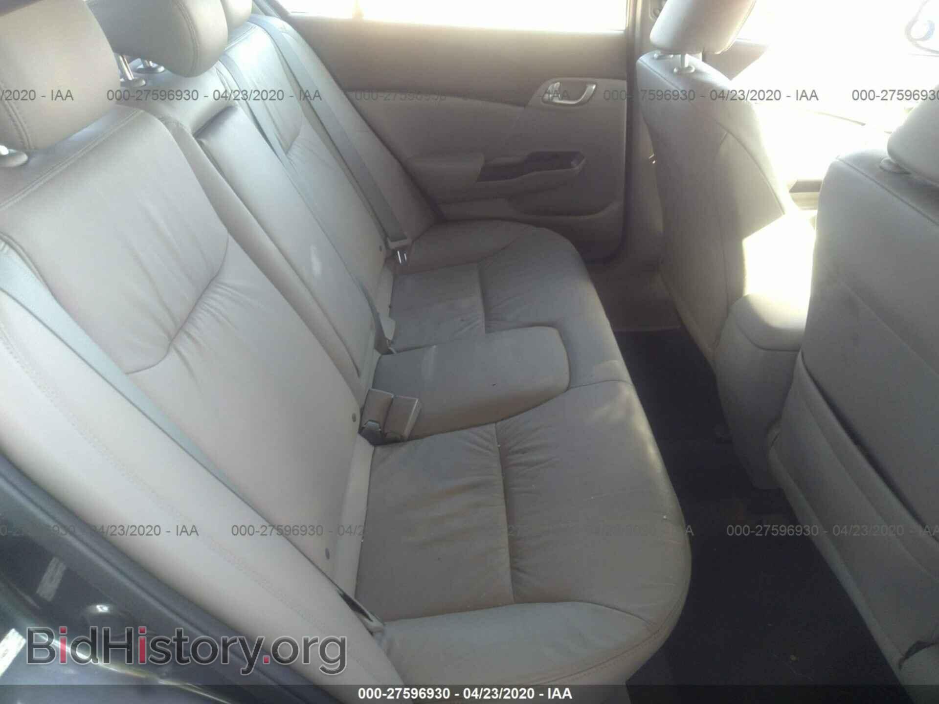 2012 HONDA CIVIC - VIN: 19XFB2F99CE314828 - Фото 8