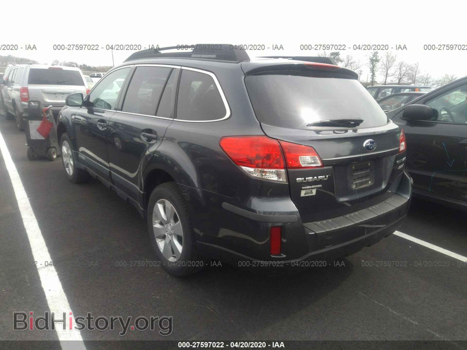 2011 SUBARU OUTBACK - VIN: 4S4BRBCC8B3404306 - Фото 3