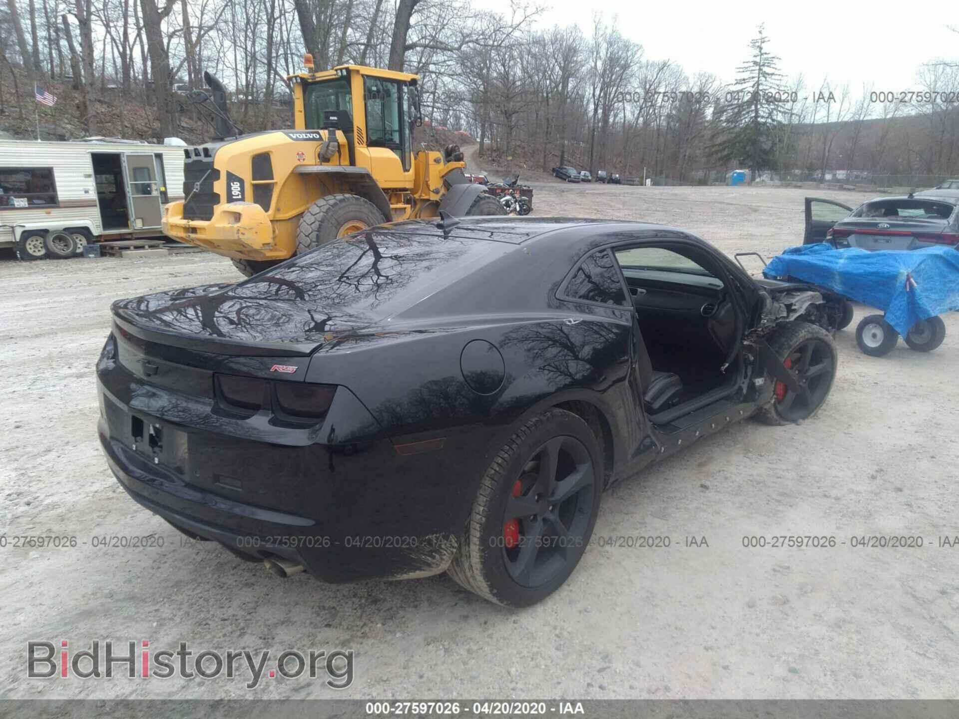 2013 CHEVROLET CAMARO - VIN: 2G1FC1E32D9243503 - Фото 4