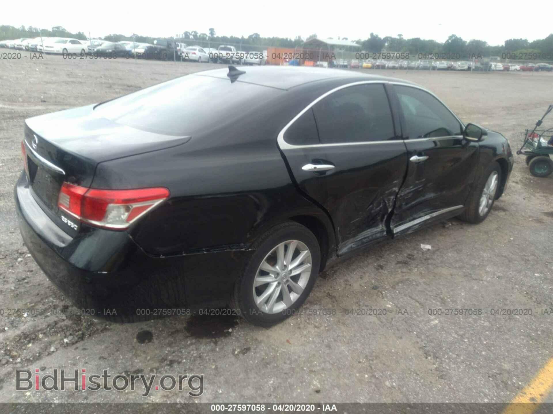 2011 LEXUS ES - VIN: JTHBK1EG0B2452020 - Фото 4