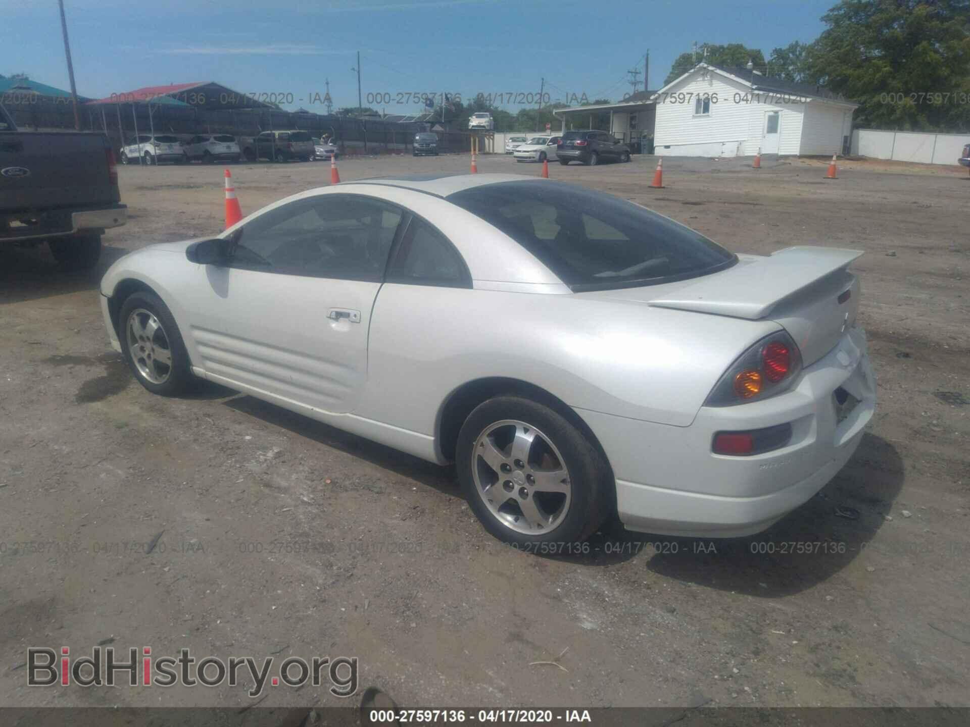 2003 MITSUBISHI ECLIPSE - VIN: 4A3AC44G93E128476 - Фото 3