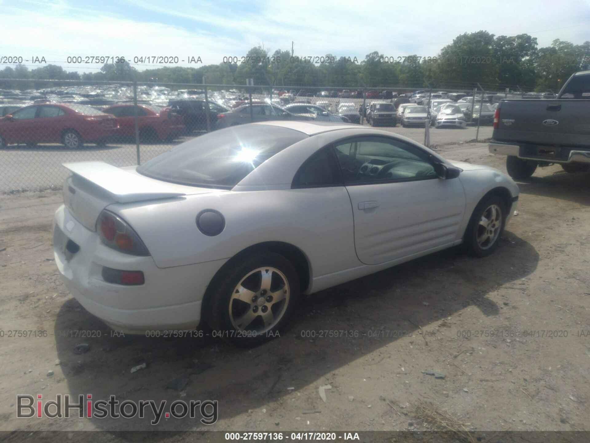 2003 MITSUBISHI ECLIPSE - VIN: 4A3AC44G93E128476 - Фото 4