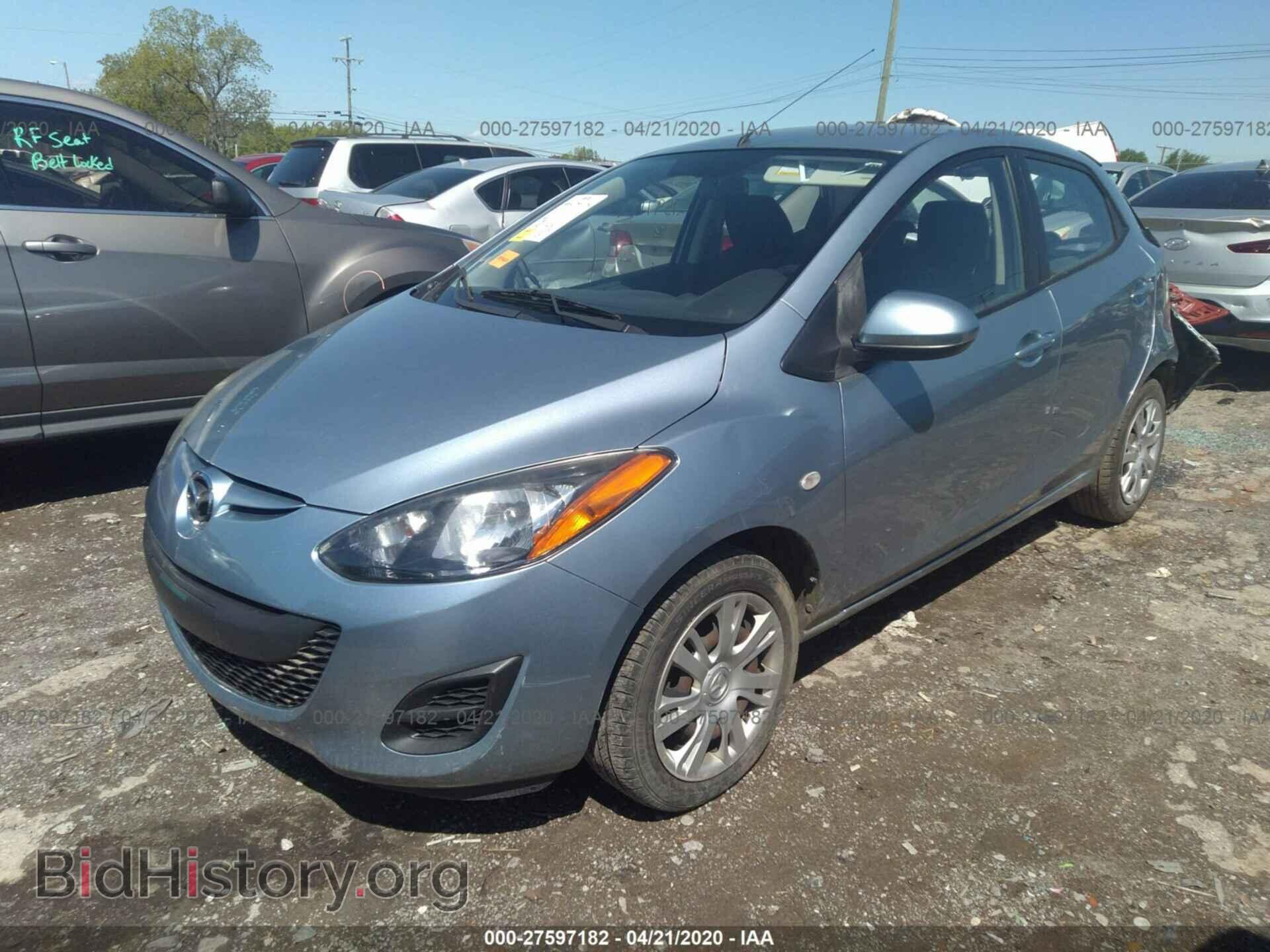 2013 MAZDA MAZDA2 - VIN: JM1DE1KY7D0169174 - Photo 2