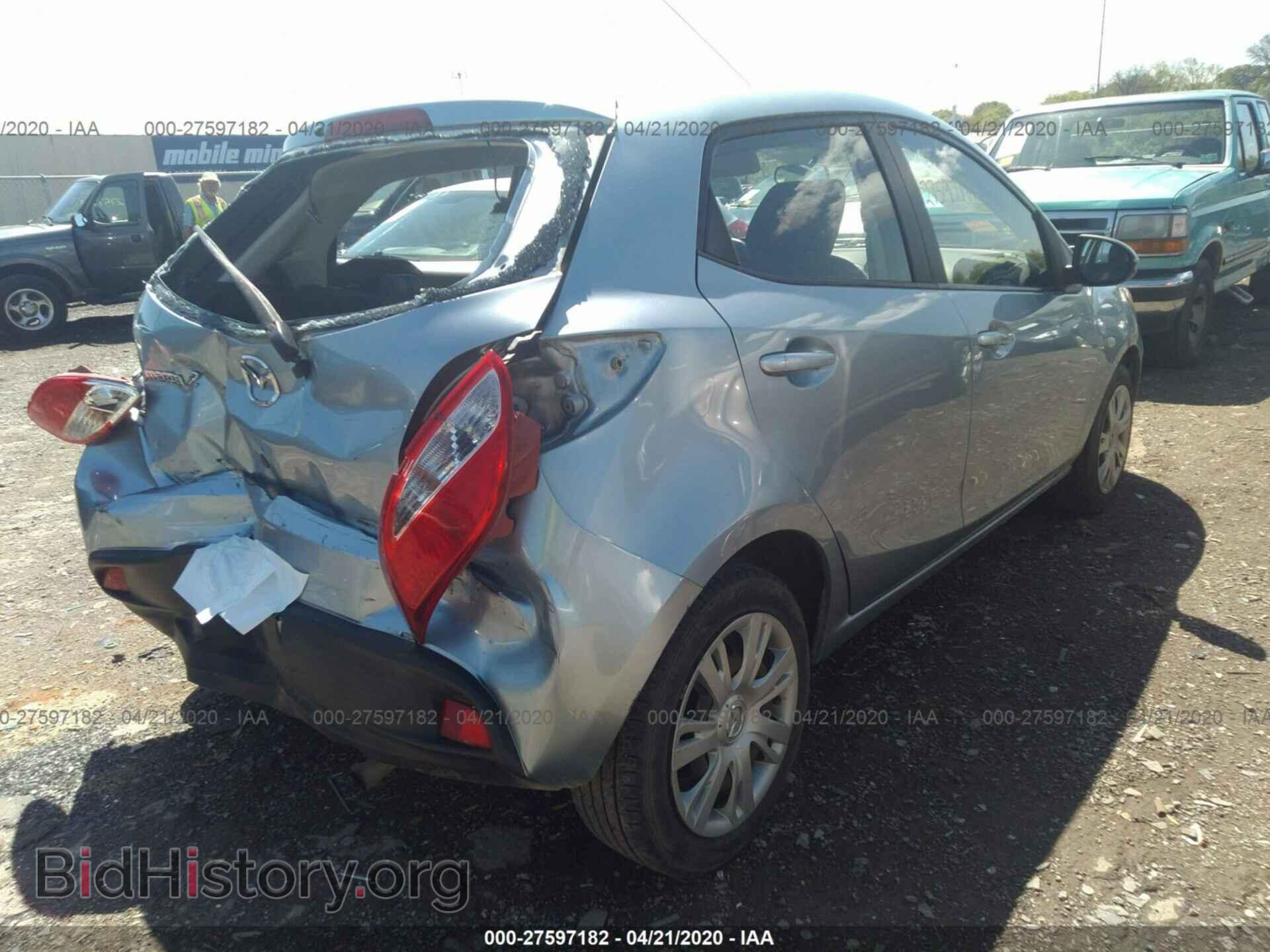 2013 MAZDA MAZDA2 - VIN: JM1DE1KY7D0169174 - Photo 4