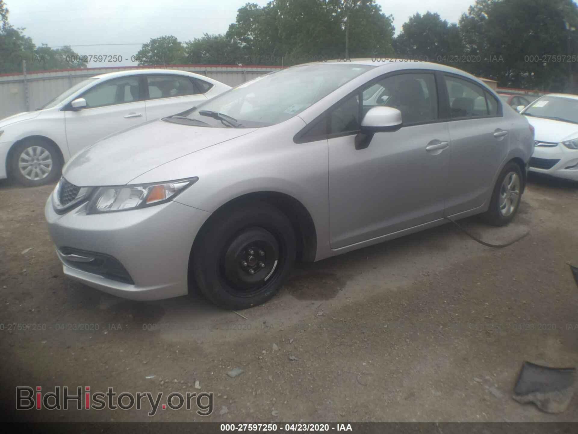 2013 HONDA CIVIC - VIN: 2HGFB2F57DH583477 - Фото 2