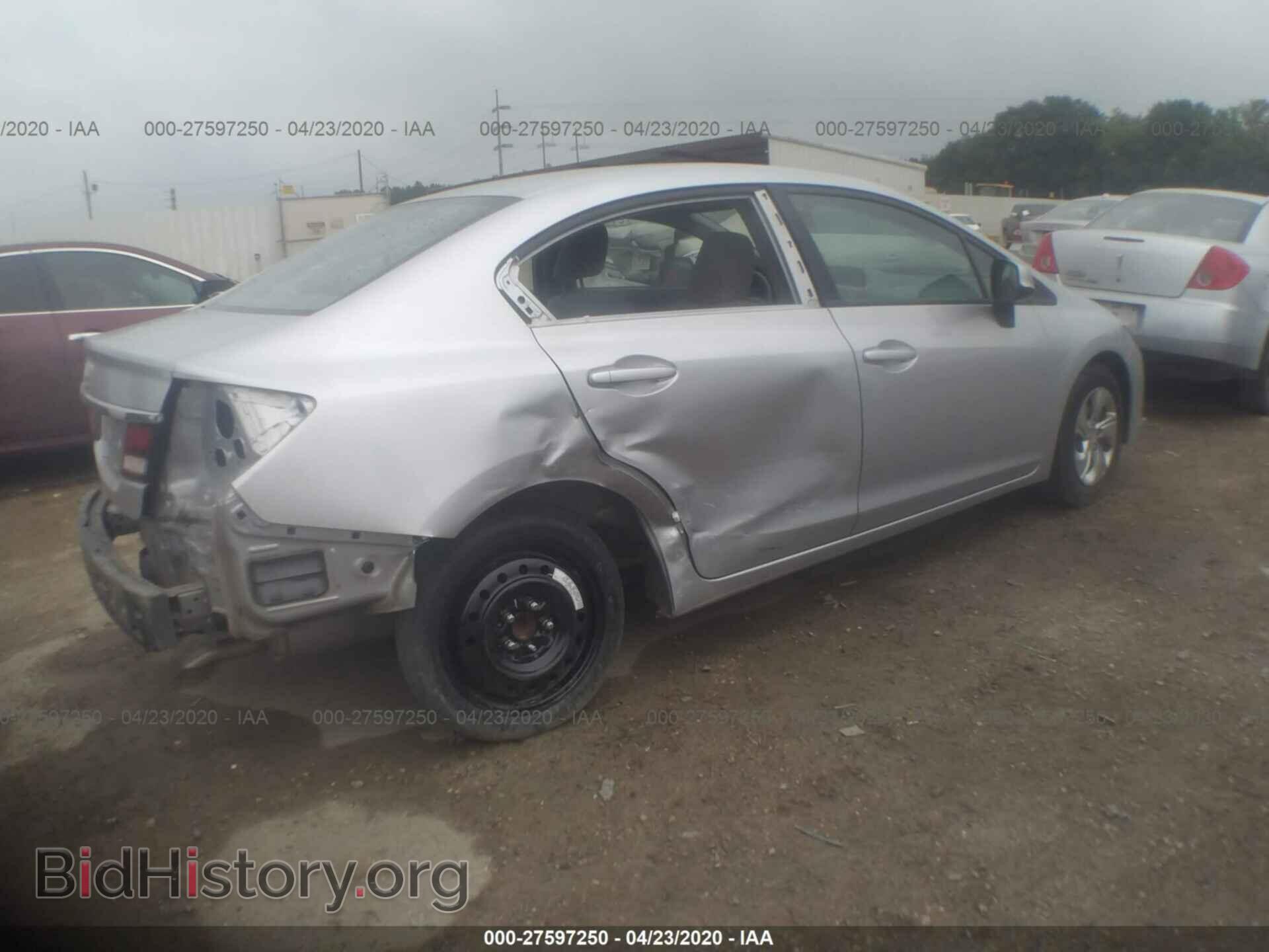 2013 HONDA CIVIC - VIN: 2HGFB2F57DH583477 - Фото 4