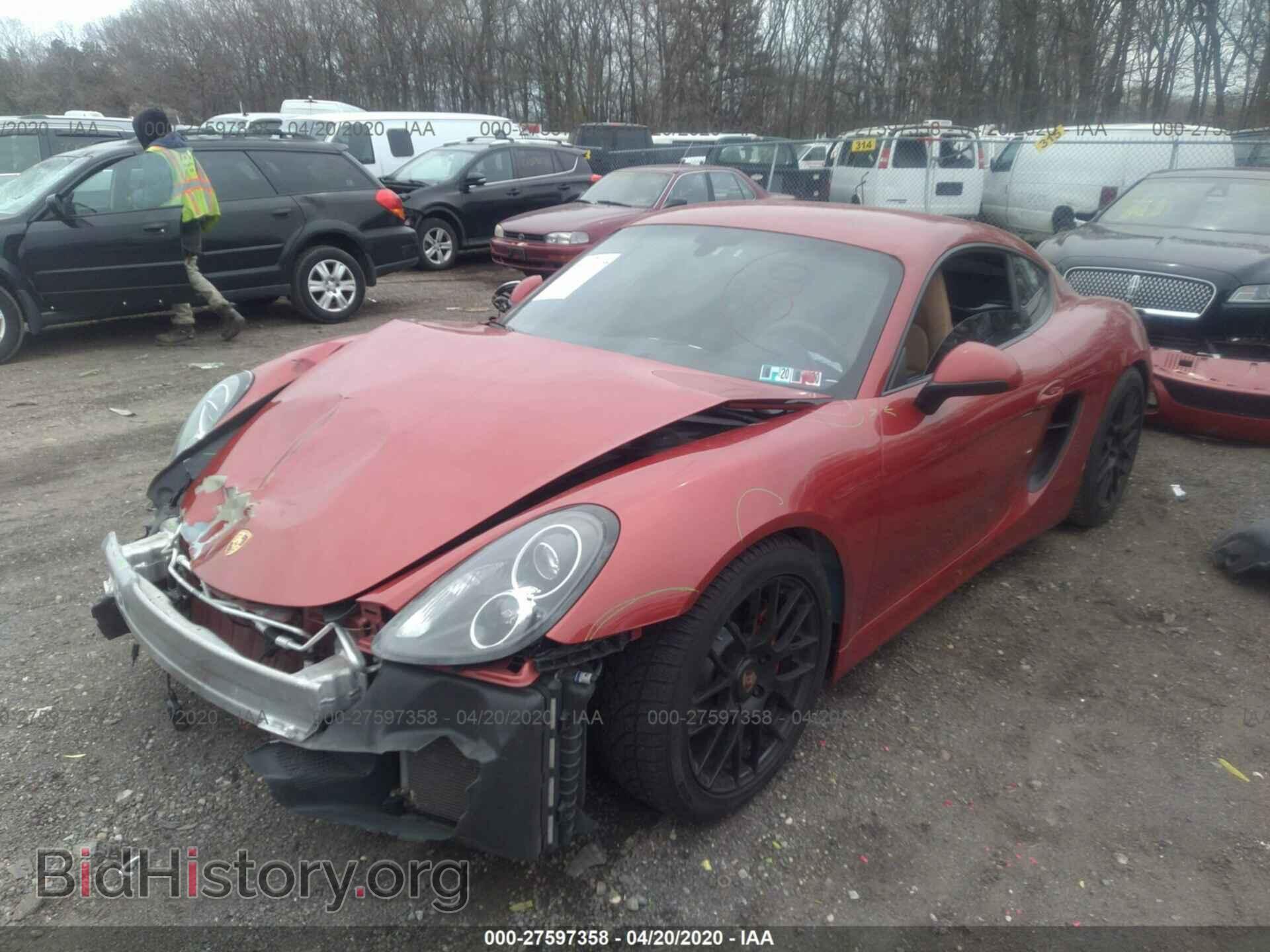 2014 PORSCHE CAYMAN - VIN: WP0AB2A83EK193593 - Photo 2