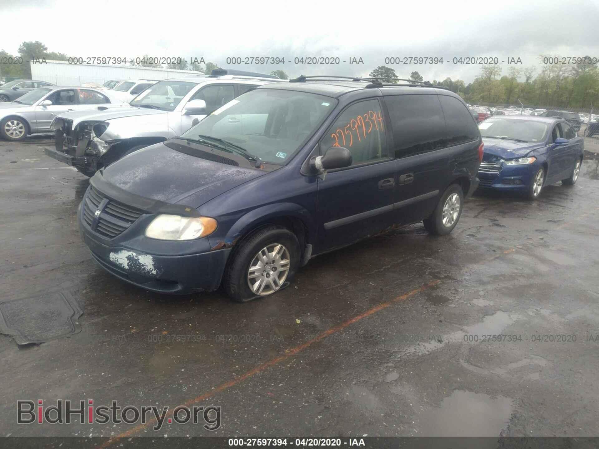 2005 DODGE CARAVAN - VIN: 1D4GP25E95B282163 - Фото 2