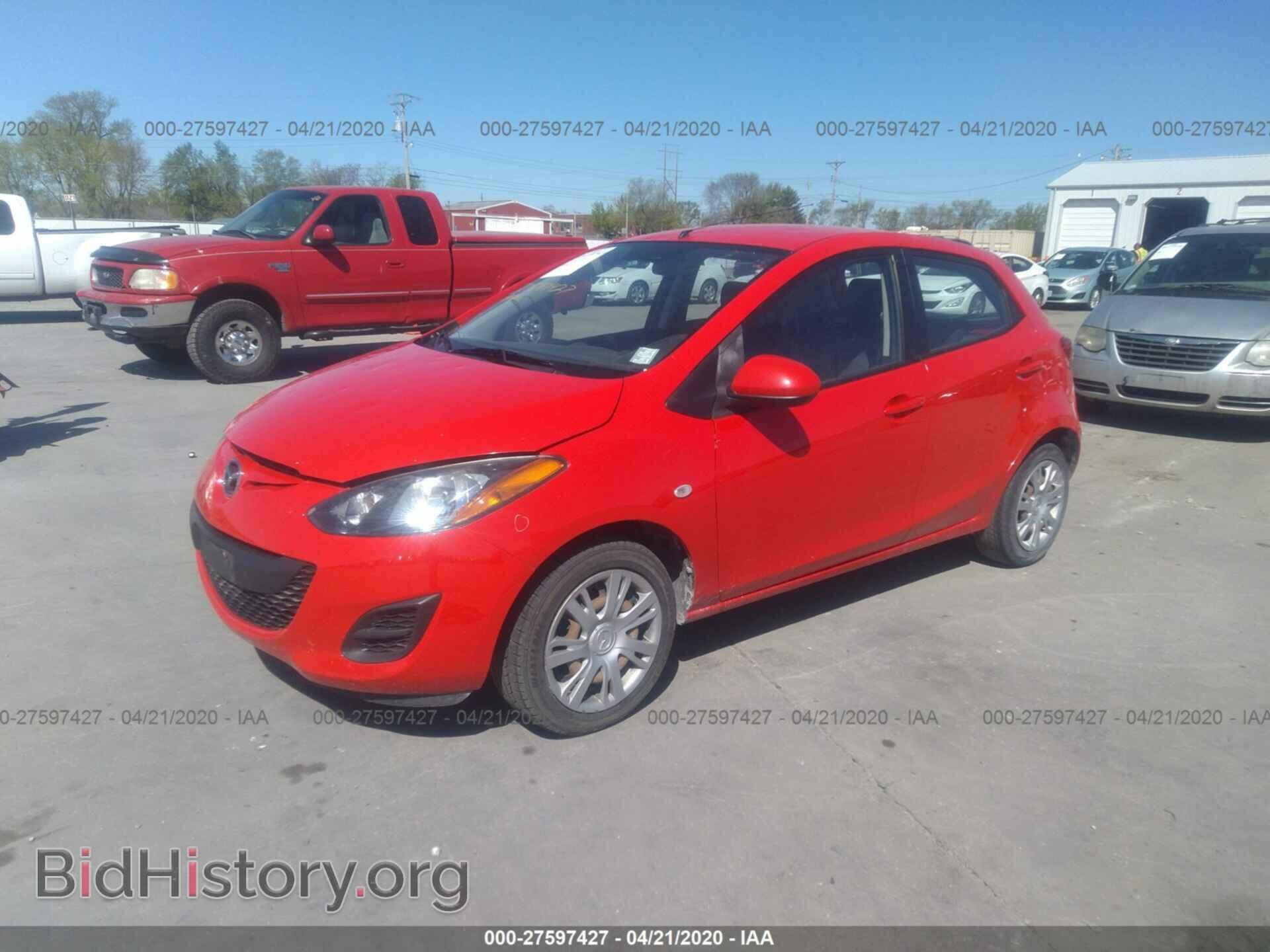 2012 MAZDA MAZDA2 - VIN: JM1DE1KY7C0139932 - Photo 2