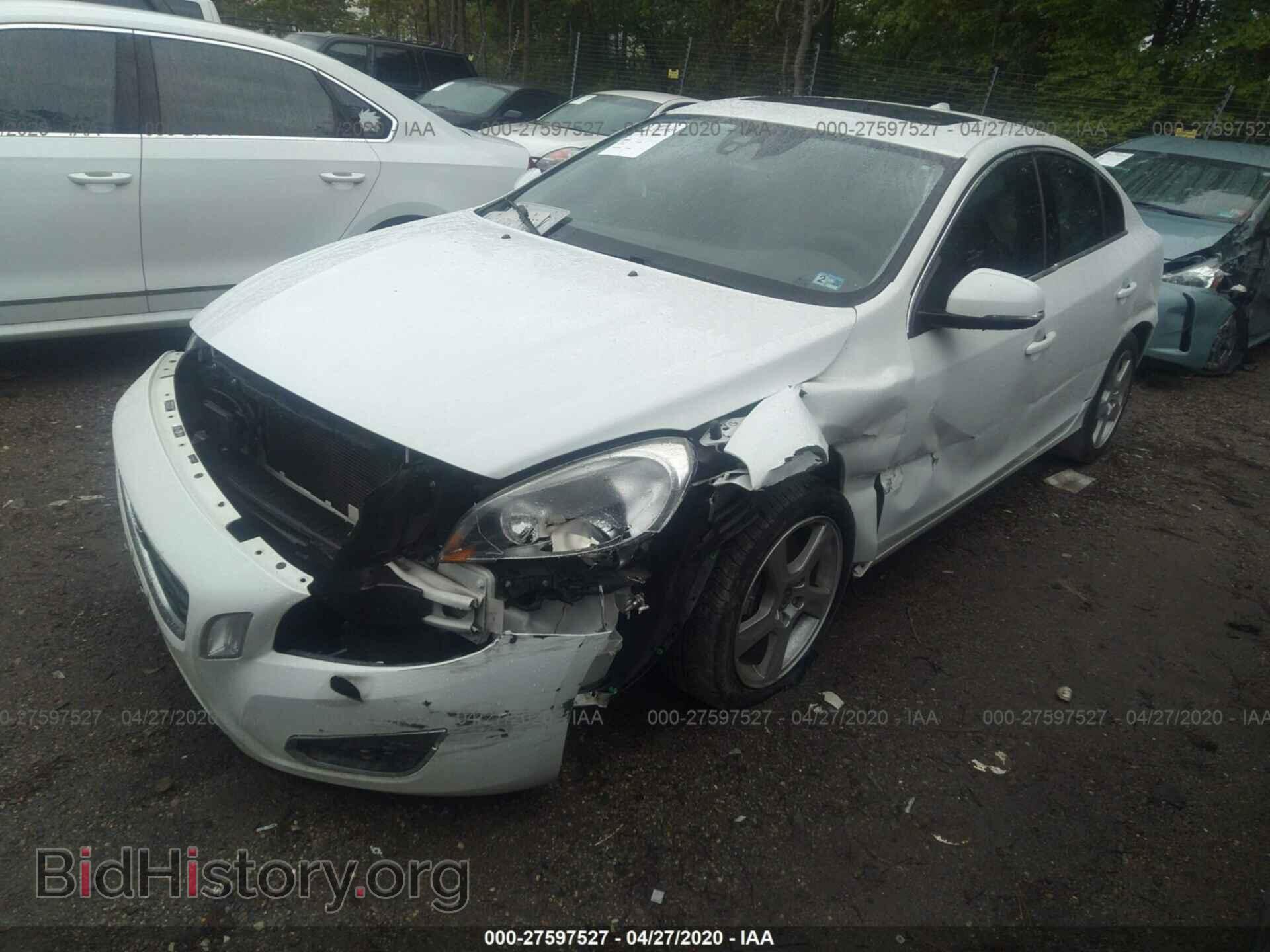 2012 VOLVO S60 - VIN: YV1622FS6C2135625 - Фото 2