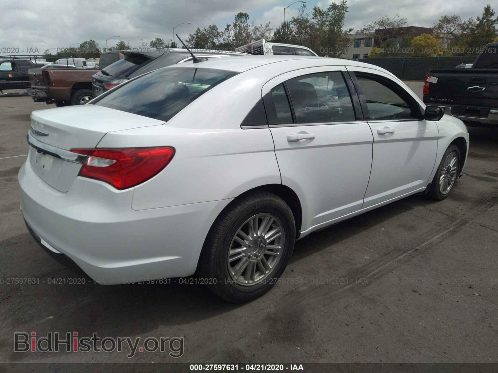 2013 CHRYSLER 200 - VIN: 1C3CCBAB4DN691255 - Фото 4