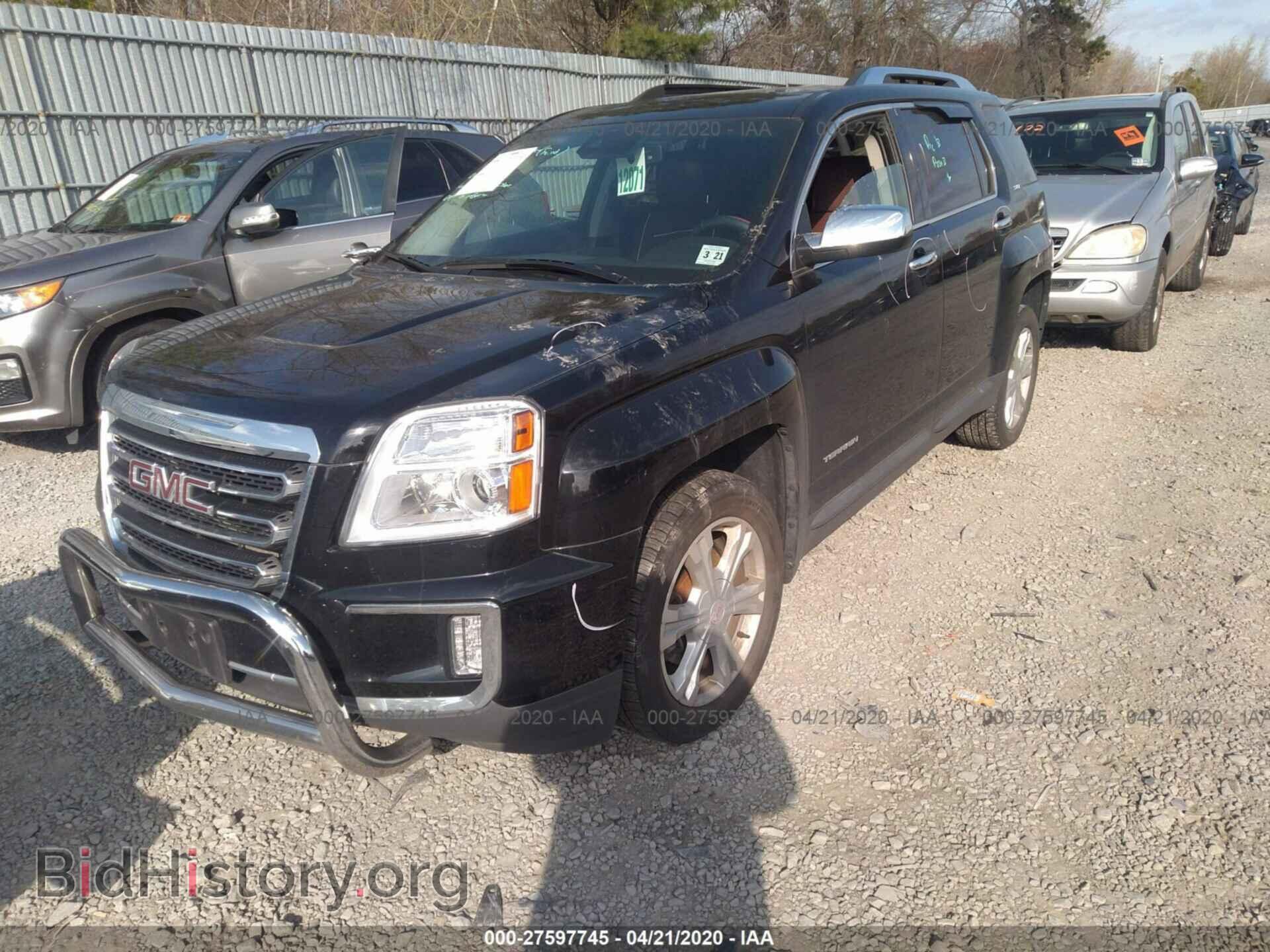 2016 GMC TERRAIN - VIN: 2GKFLUE36G6331036 - Фото 2