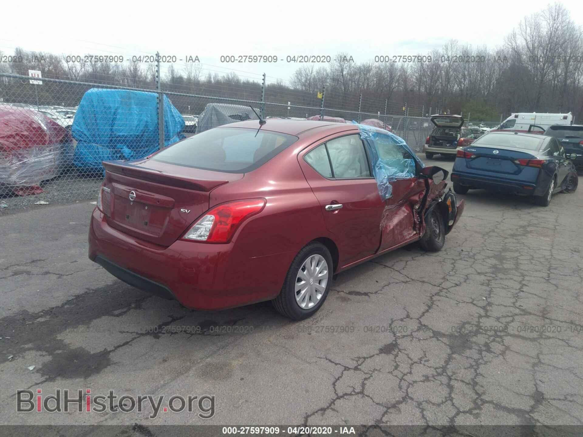 2019 NISSAN VERSA - VIN: 3N1CN7AP3KL879389 - Фото 4