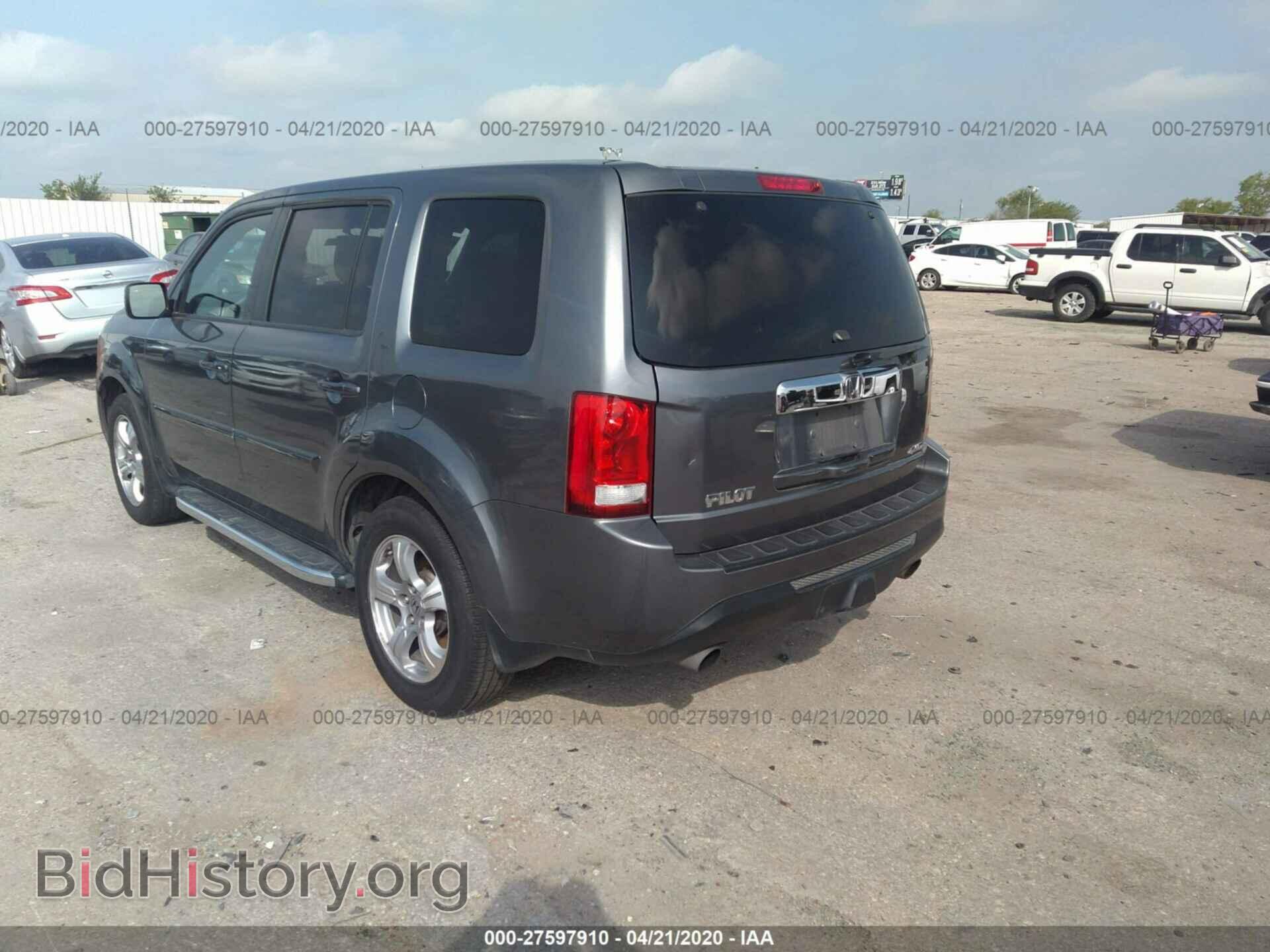 2013 HONDA PILOT - VIN: 5FNYF4H4XDB024698 - Фото 3