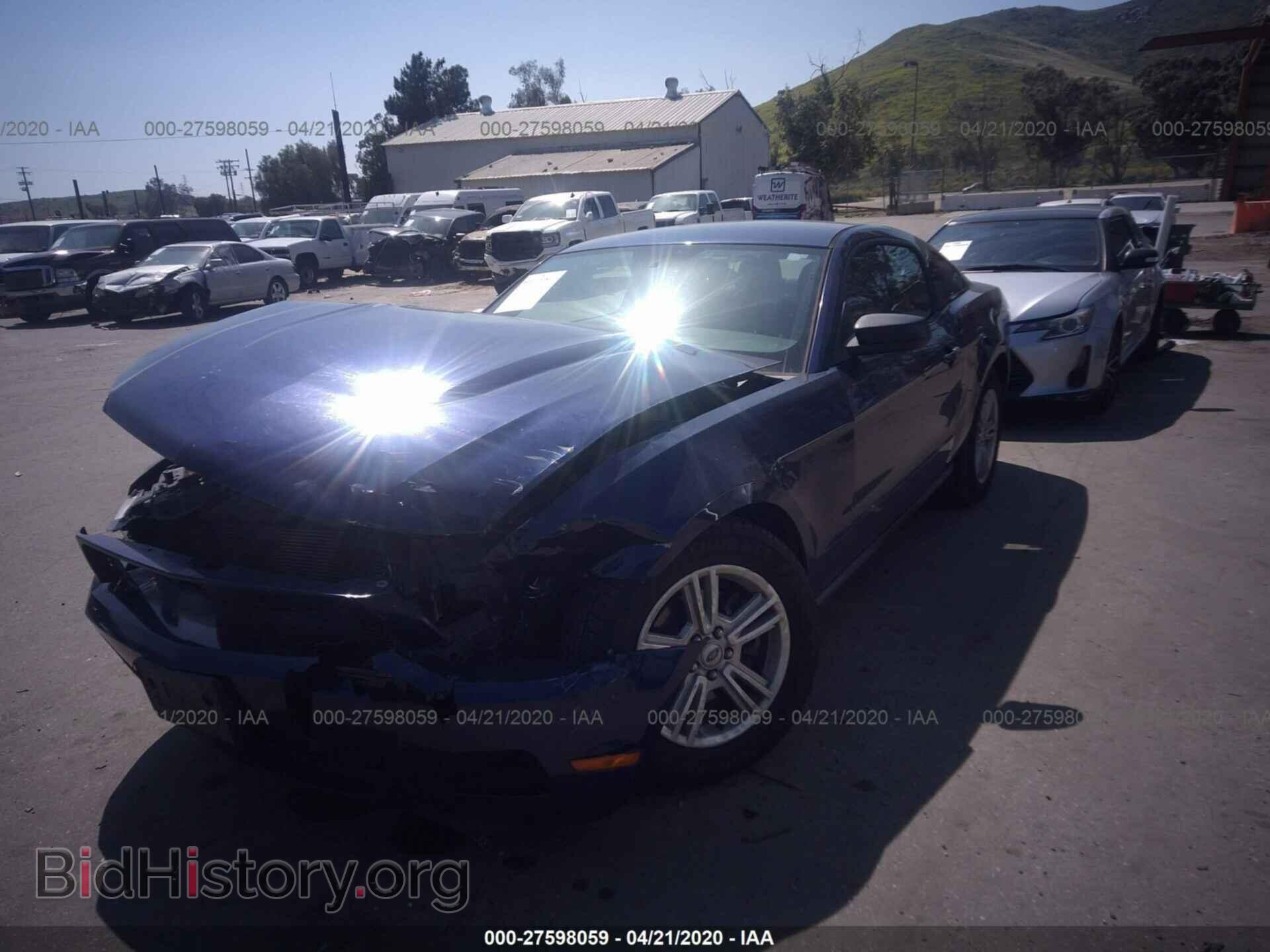 2012 FORD MUSTANG - VIN: 1ZVBP8AM9C5282048 - Фото 2