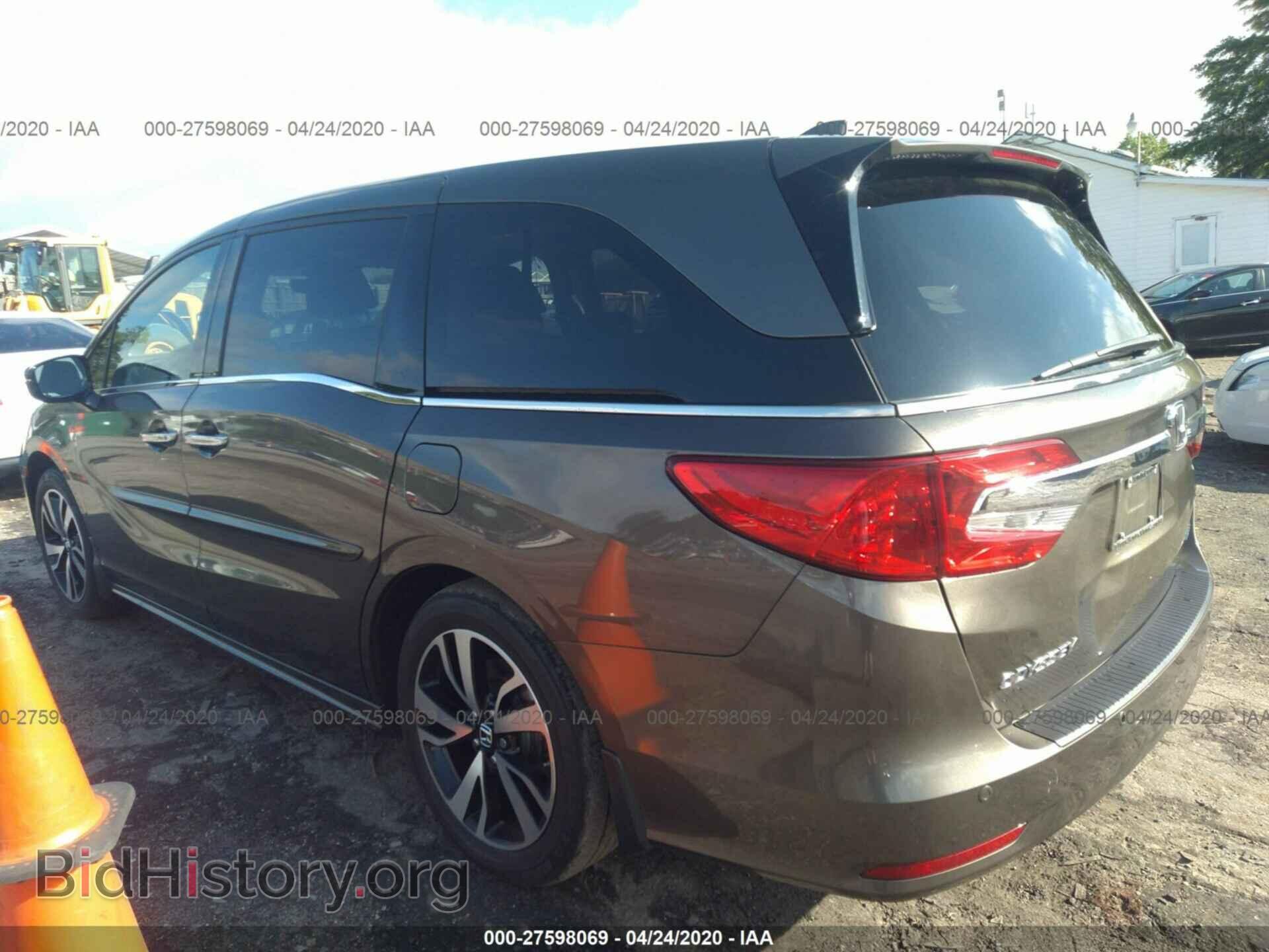 2018 HONDA ODYSSEY - VIN: 5FNRL6H96JB069380 - Фото 3