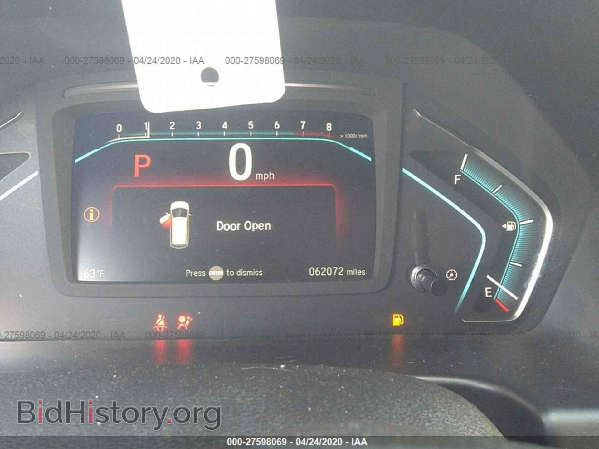 2018 HONDA ODYSSEY - VIN: 5FNRL6H96JB069380 - Фото 7