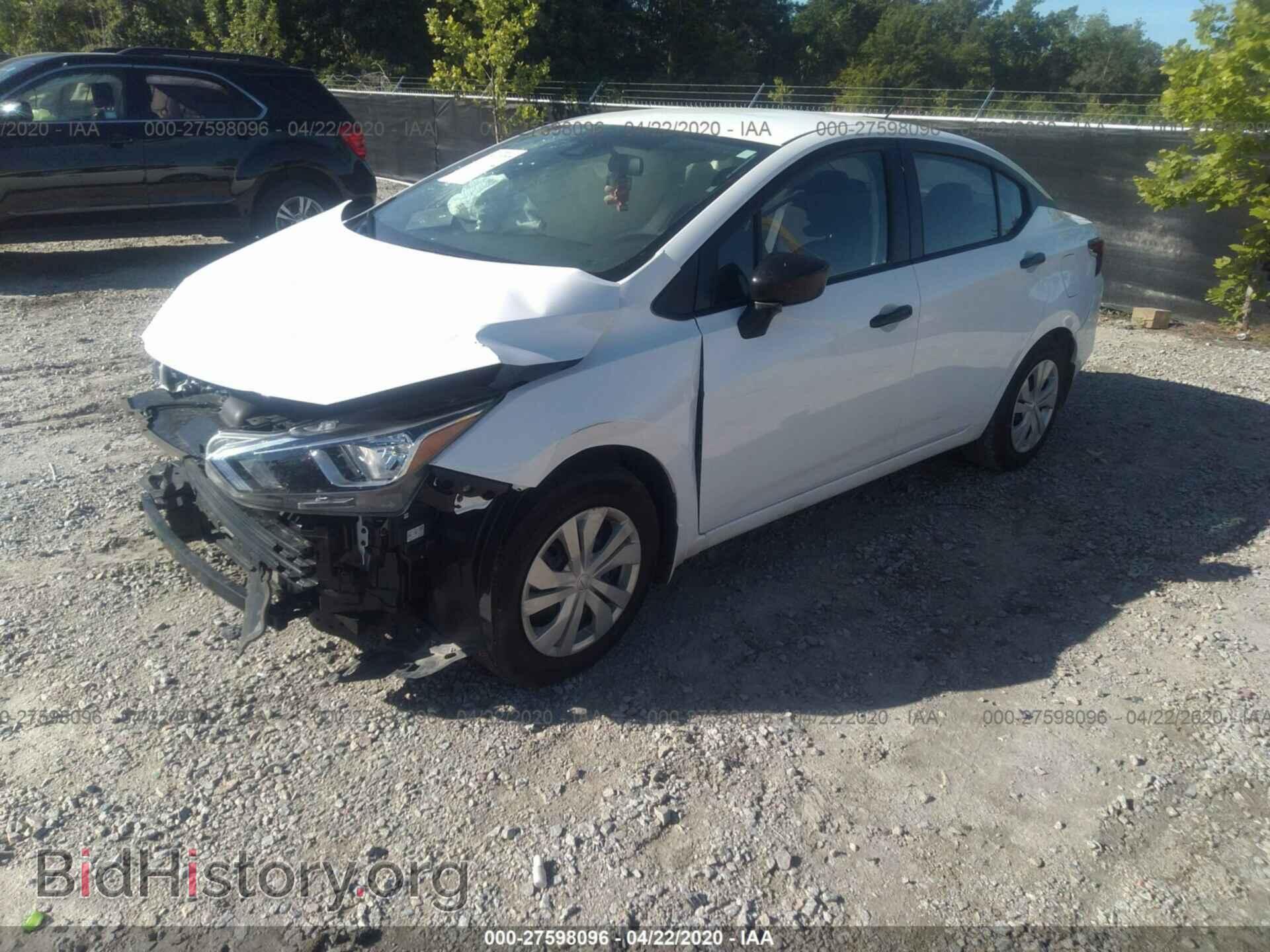 2020 NISSAN VERSA - VIN: 3N1CN8DV3LL830422 - Фото 2