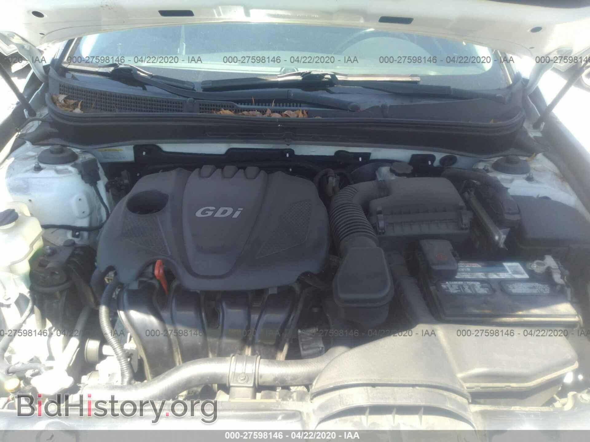 2012 HYUNDAI SONATA - VIN: 5NPEC4AC3CH331482 - Фото 10