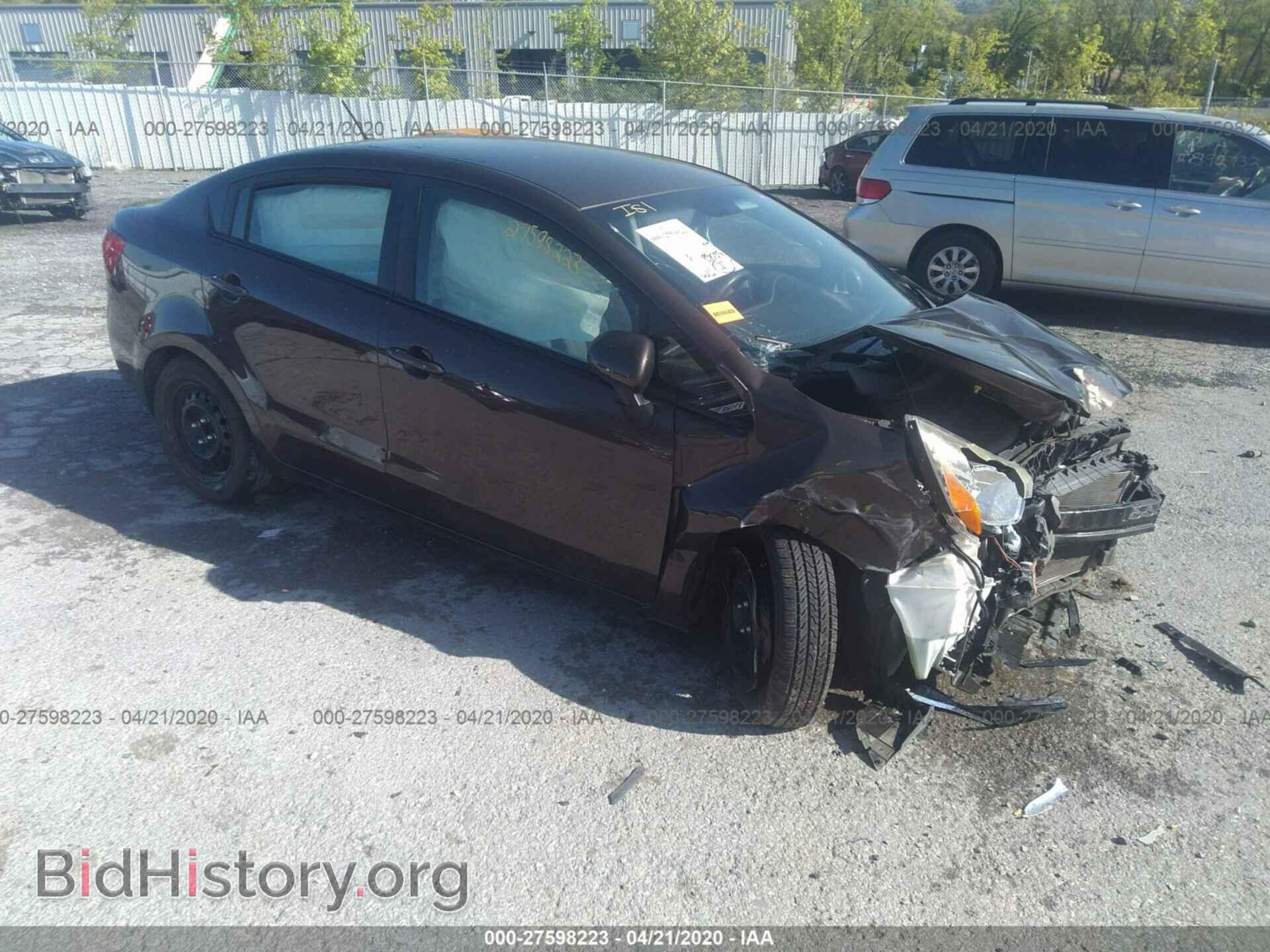 Photo KNADN4A30D6149642 - KIA RIO 2013