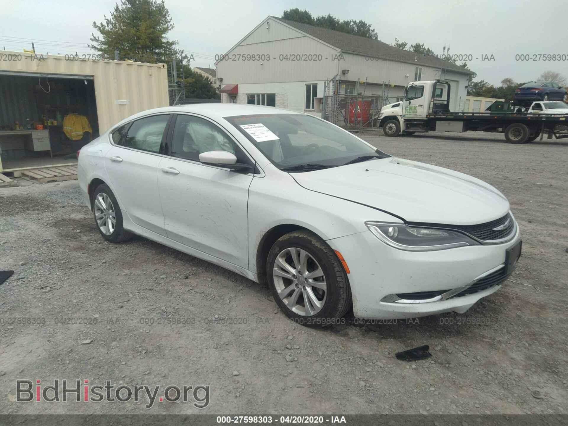 Фотография 1C3CCCAB4FN726806 - CHRYSLER 200 2015