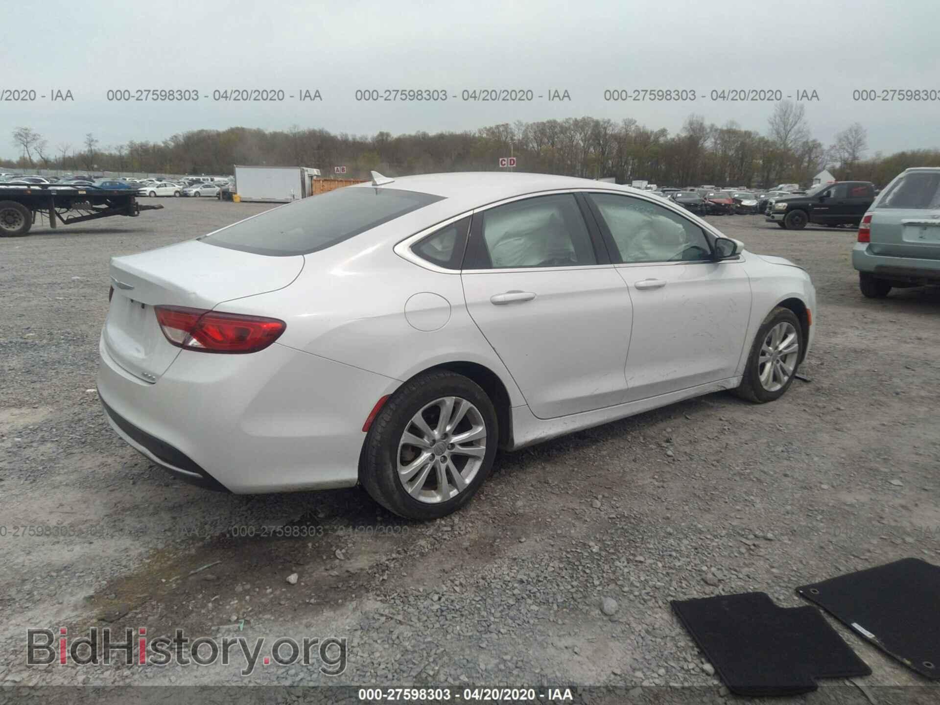 2015 CHRYSLER 200 - VIN: 1C3CCCAB4FN726806 - Фото 4