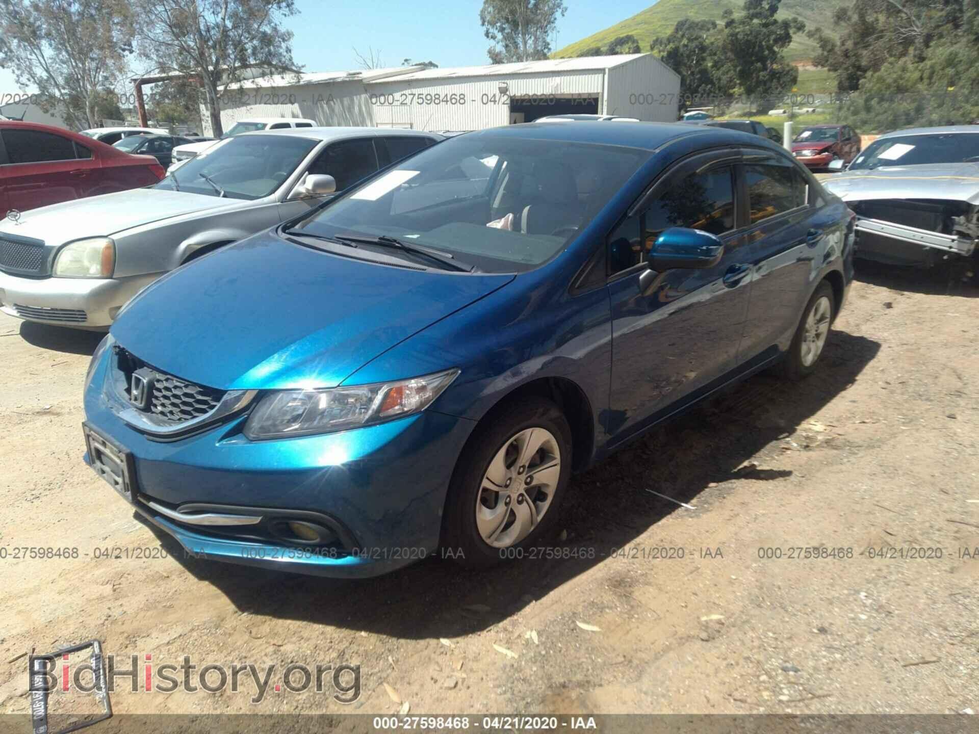 2014 HONDA CIVIC - VIN: 19XFB2F54EE267174 - Фото 2