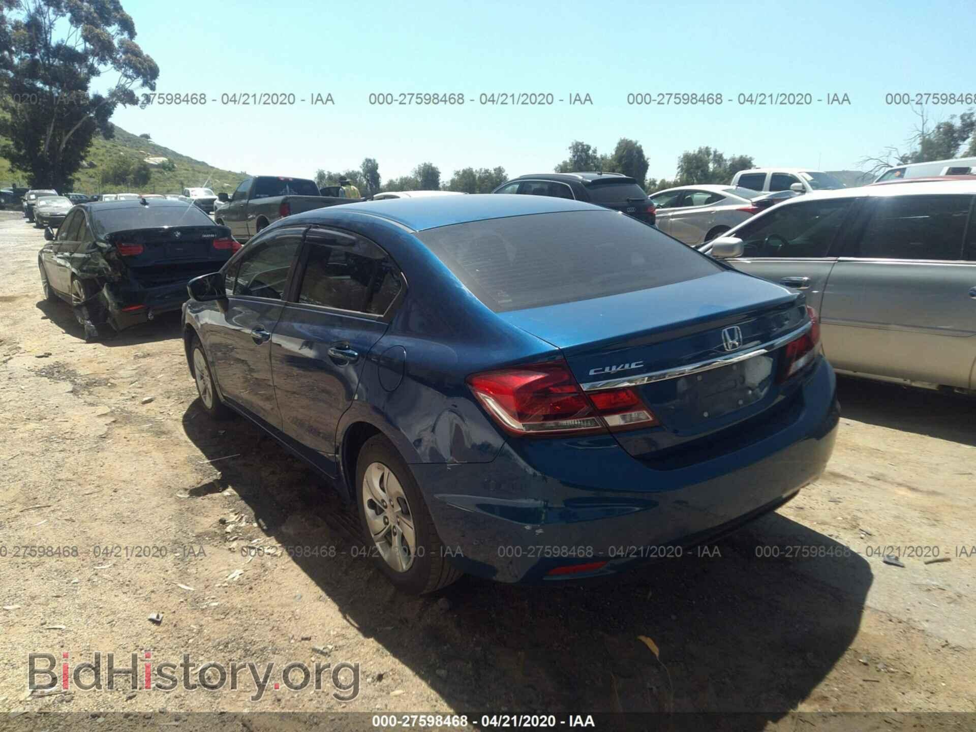2014 HONDA CIVIC - VIN: 19XFB2F54EE267174 - Фото 3