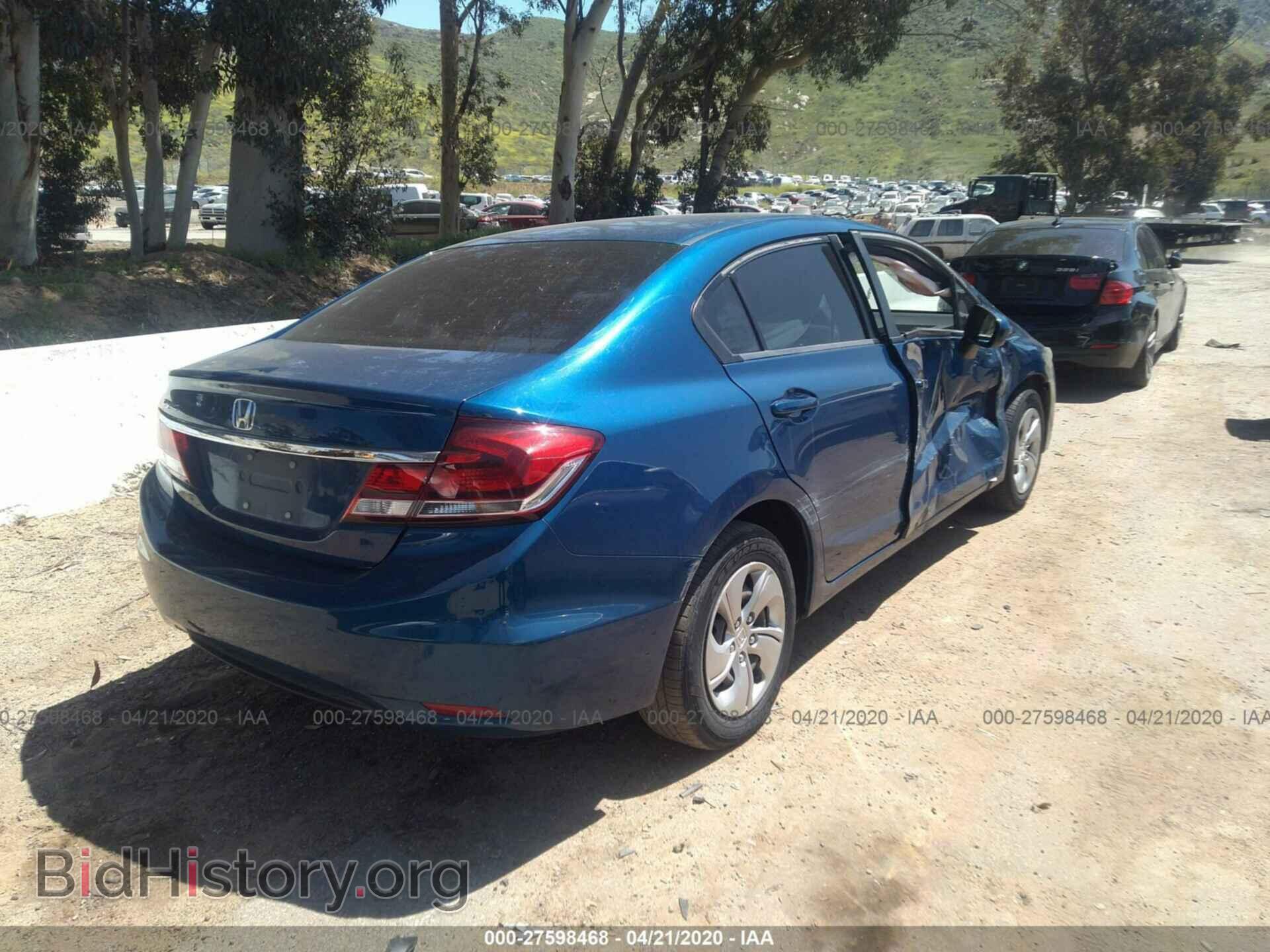2014 HONDA CIVIC - VIN: 19XFB2F54EE267174 - Фото 4