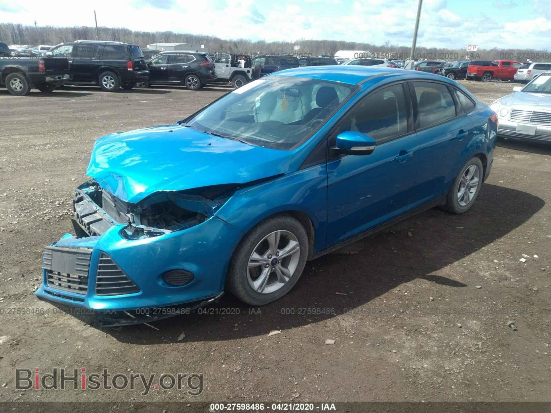 2014 FORD FOCUS - VIN: 1FADP3F20EL122697 - Фото 2