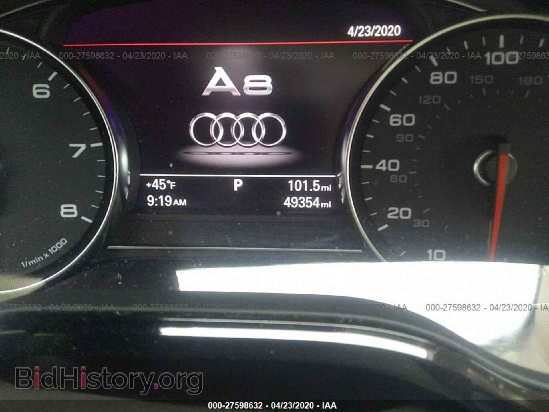 2011 AUDI A8 - VIN: WAURVAFD9BN014944 - Фото 7