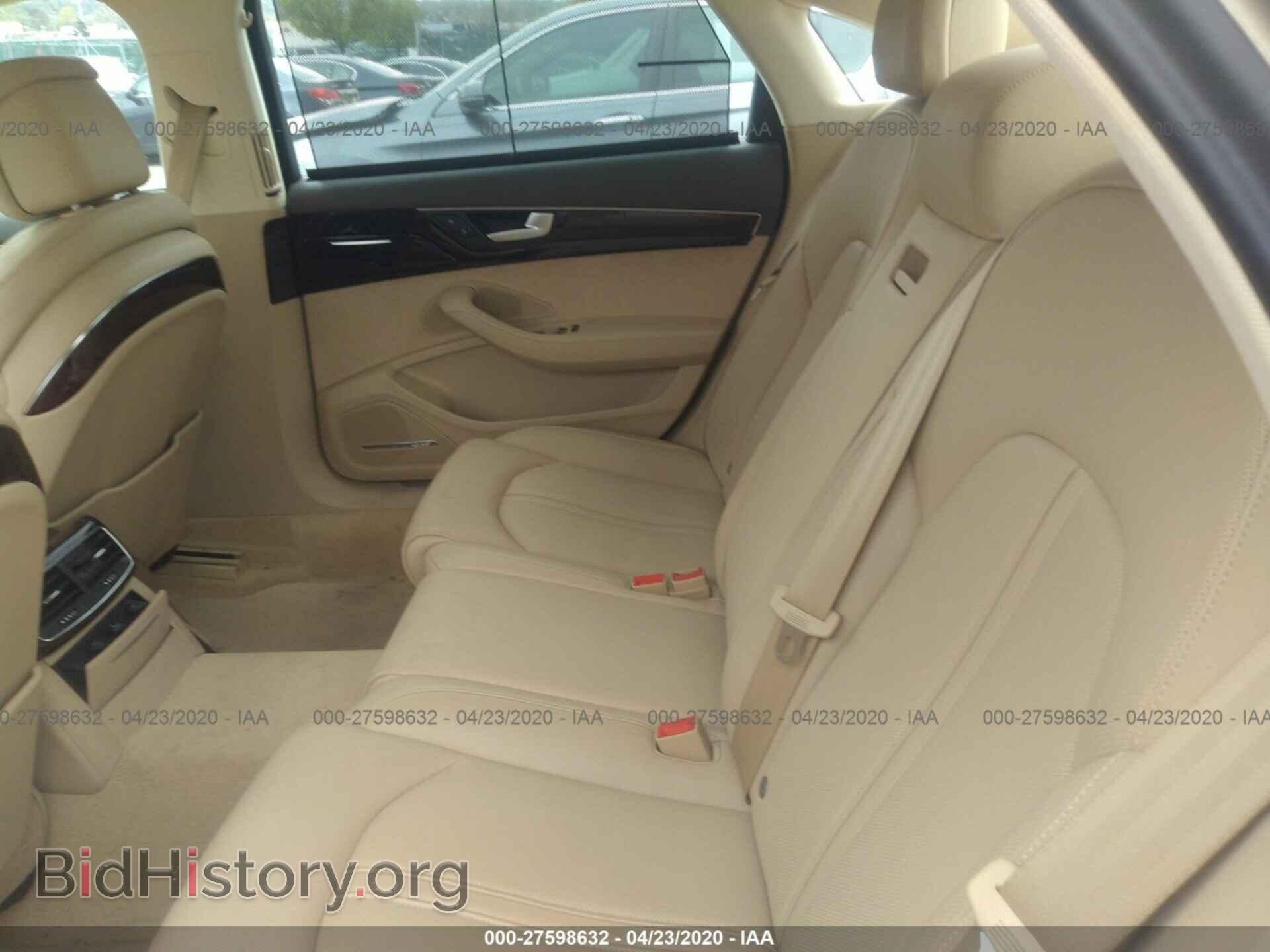 2011 AUDI A8 - VIN: WAURVAFD9BN014944 - Фото 8